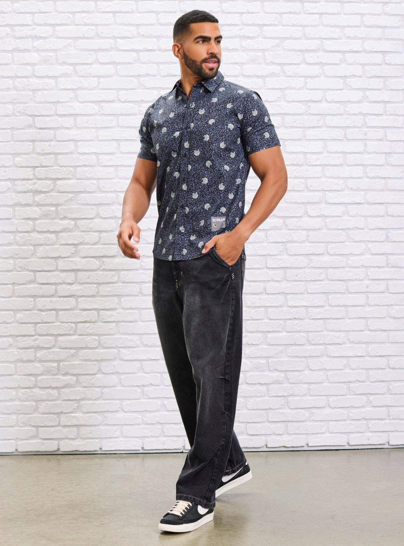 Our Universe How To Train Your Dragon Toothless Woven Button-Up Our Universe Exclusive, , hi-res