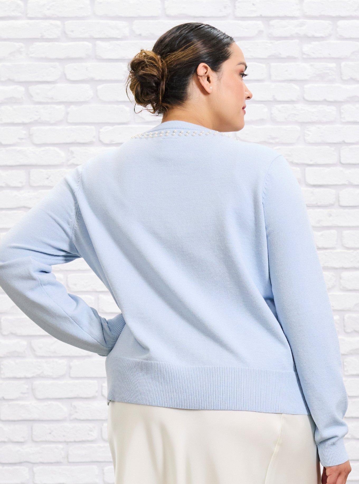 Her Universe Star Wars Padm&eacute; Pearl Cardigan Plus Size Her Universe Exclusive, ICE BLUE, alternate - view 3