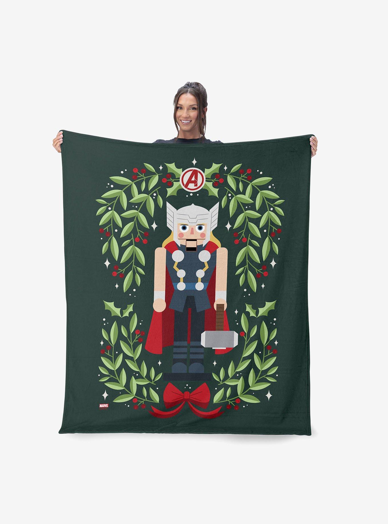 Marvel Thor Nutcracker 50x60" Silk Touch Throw Blanket, , hi-res