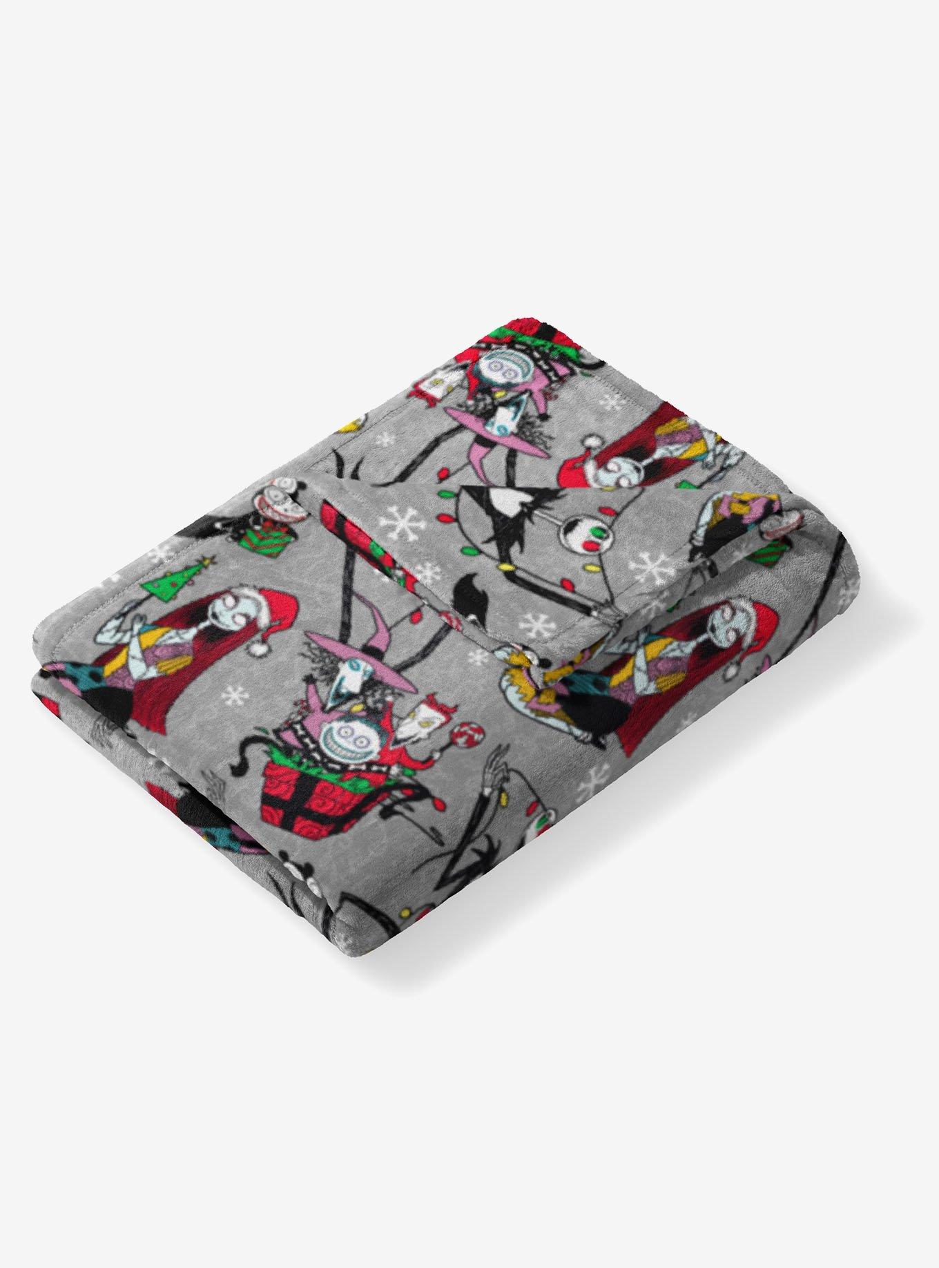 Disney Nightmare Before Christmas Freaky Festivities Hugger Pillow & Throw Blanket Set, , alternate