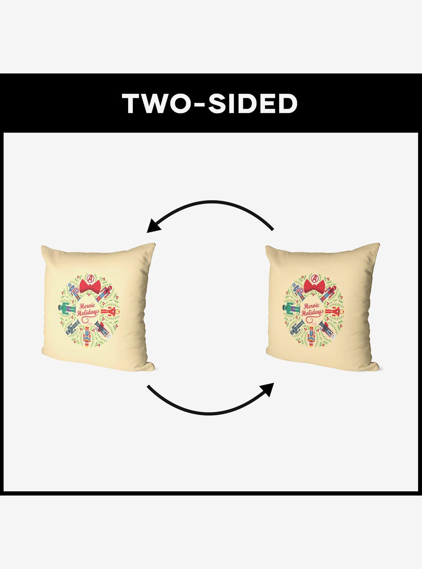 Marvel Avengers Heroic Holiday Throw Pillow, , alternate