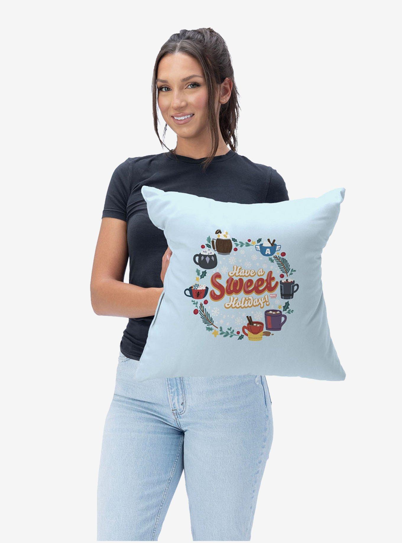 Marvel Avengers Sweet Holiday Throw Pillow, , hi-res