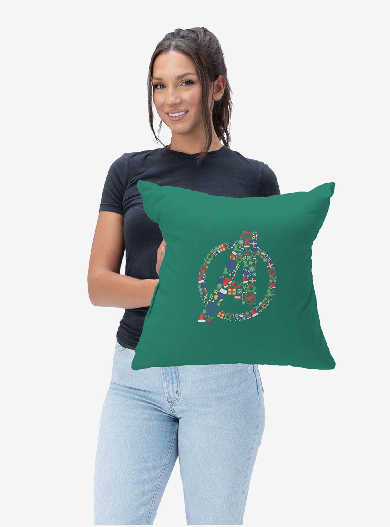 Marvel Avengers Christmas Avengers Throw Pillow, , hi-res