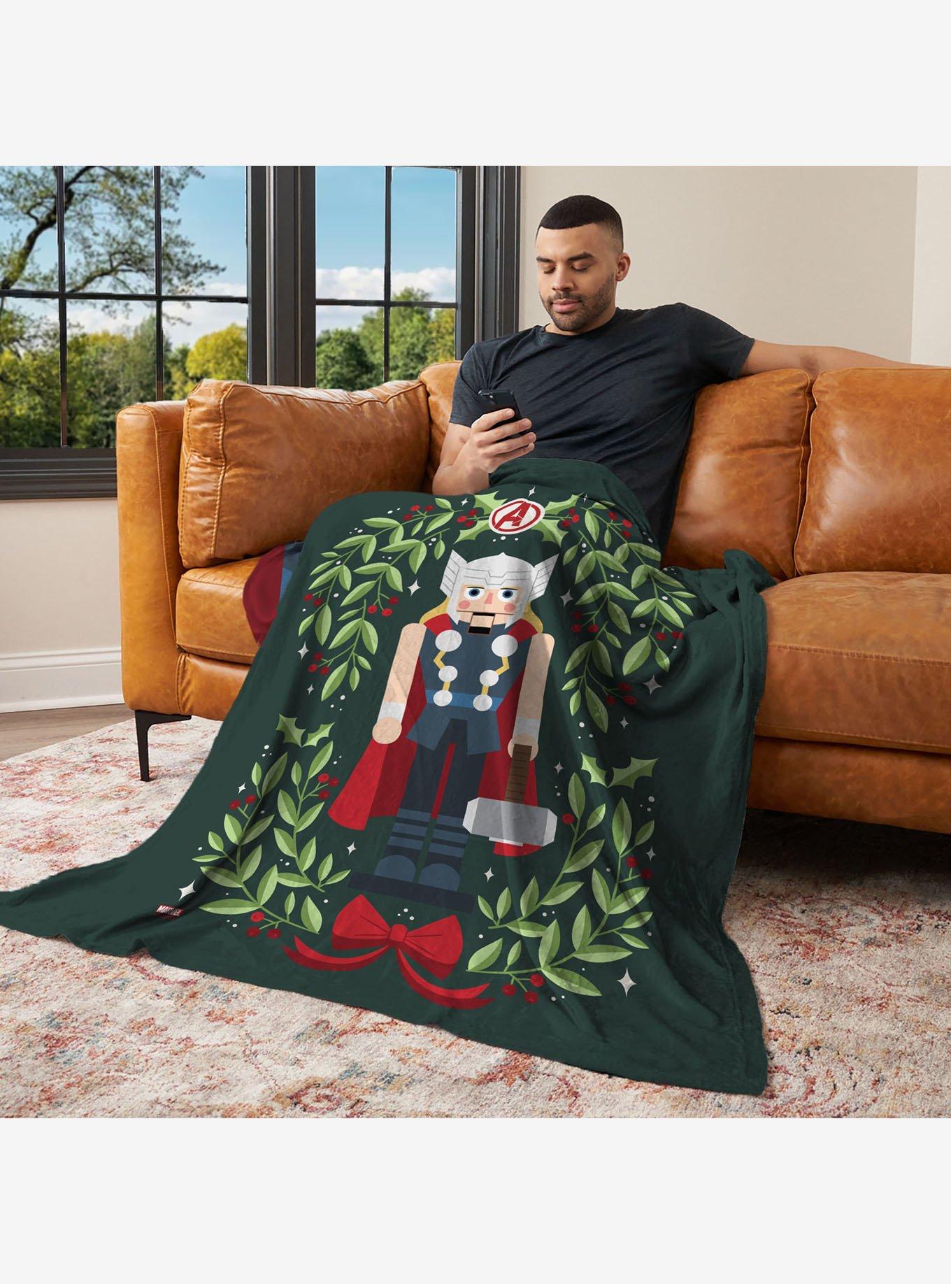 Marvel Thor Nutcracker 40x50" Silk Touch Throw Blanket, , alternate