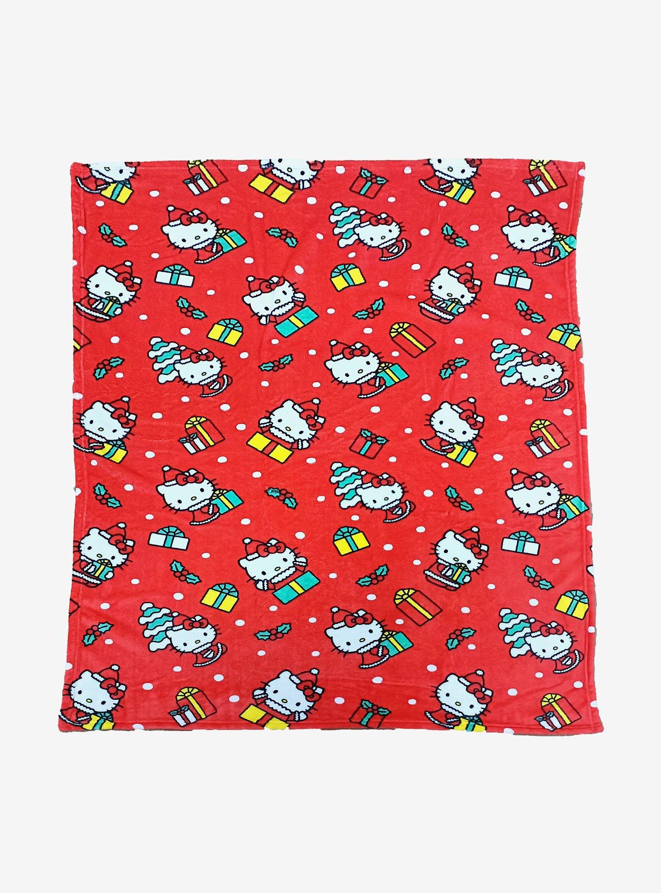 Hello Kitty Gifty Kitty Hugger Pillow & Throw Blanket Set, , hi-res
