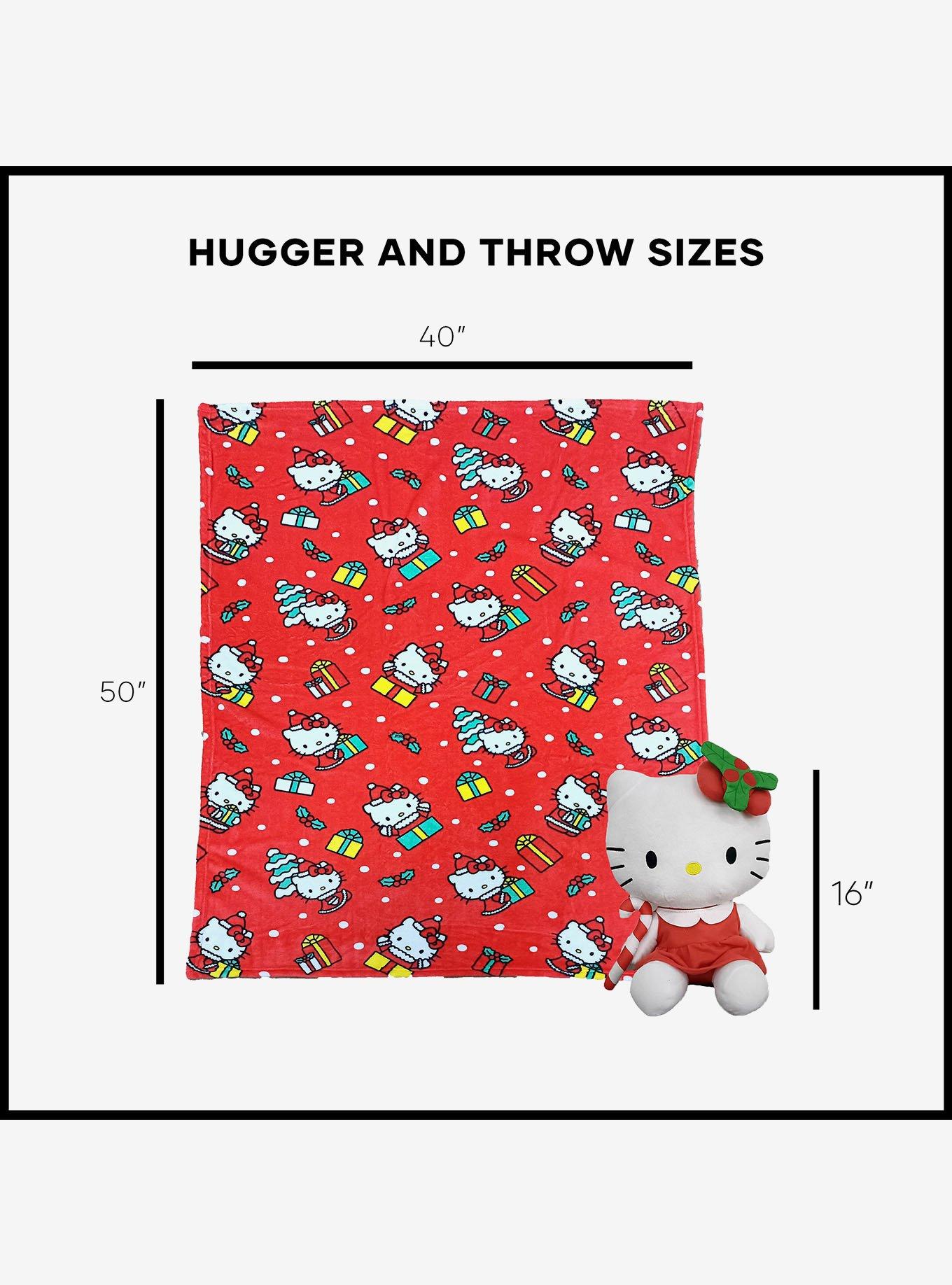 Hello Kitty Gifty Kitty Hugger Pillow & Throw Blanket Set, , alternate