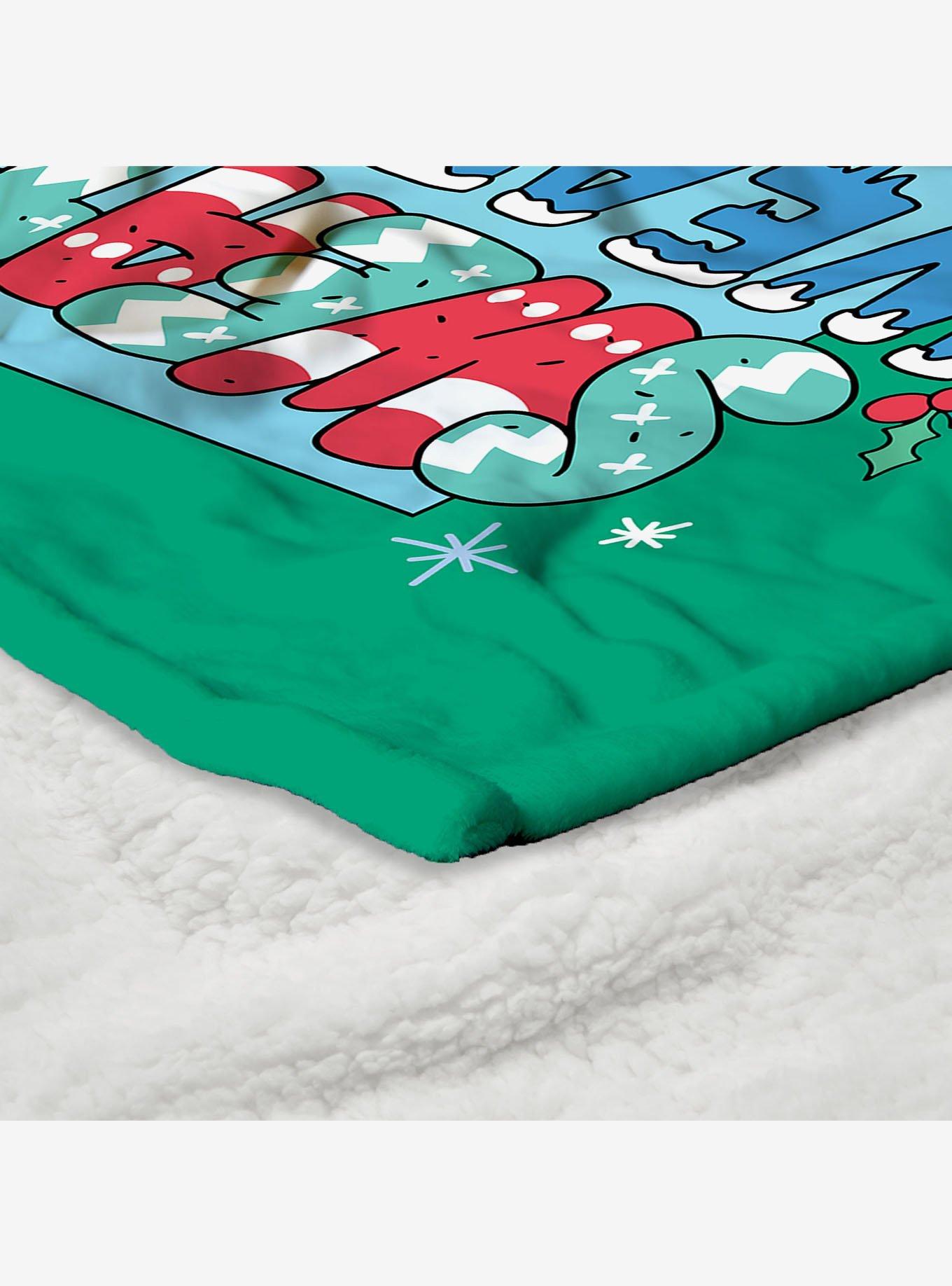 Garfield Sweater Weather Silk Touch Sherpa Throw Blanket, , alternate