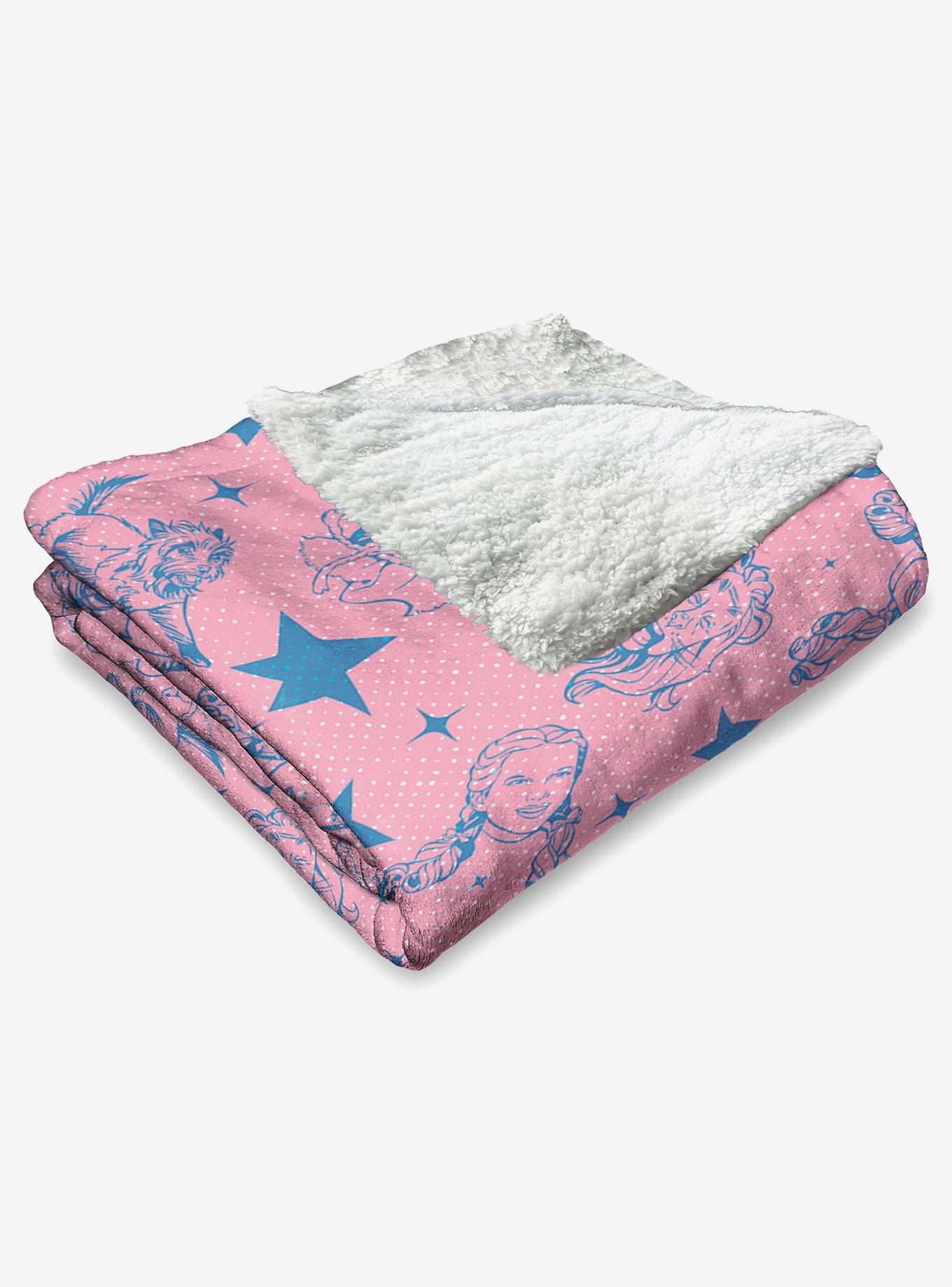 The Wizard of Oz Kansas Comfort Silk Touch Sherpa Throw Blanket, , alternate