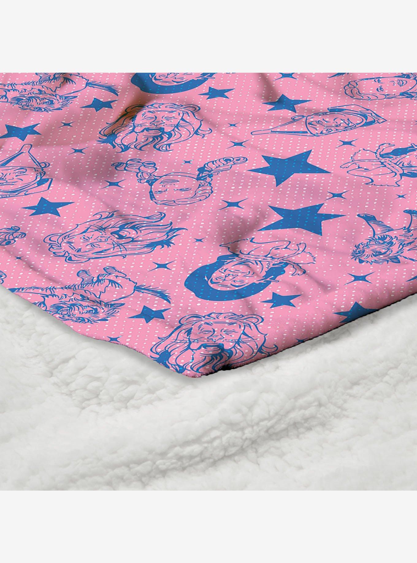 The Wizard of Oz Kansas Comfort Silk Touch Sherpa Throw Blanket, , alternate