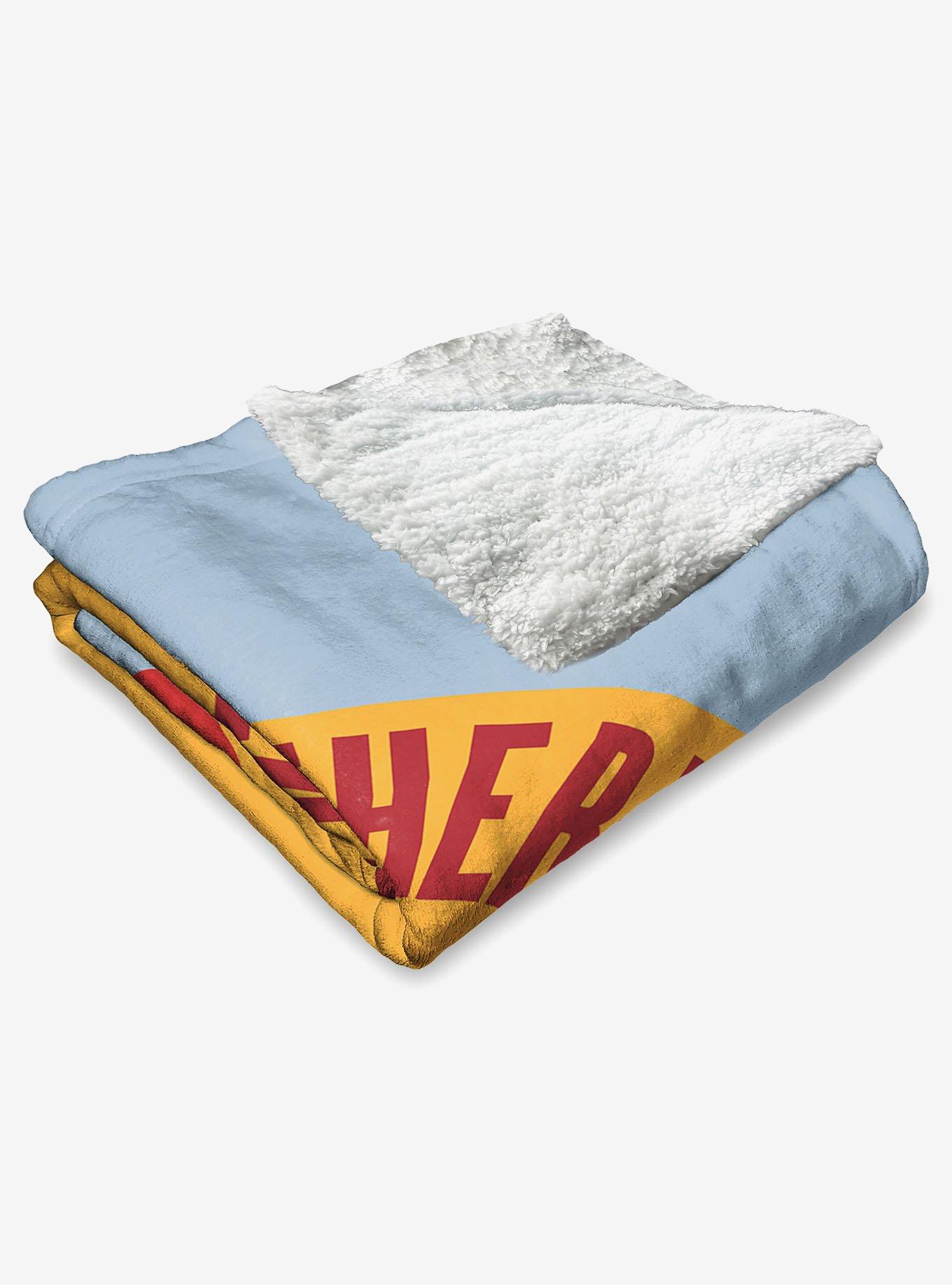 The Wizard of Oz Click Your Heels Silk Touch Sherpa Throw Blanket, , alternate