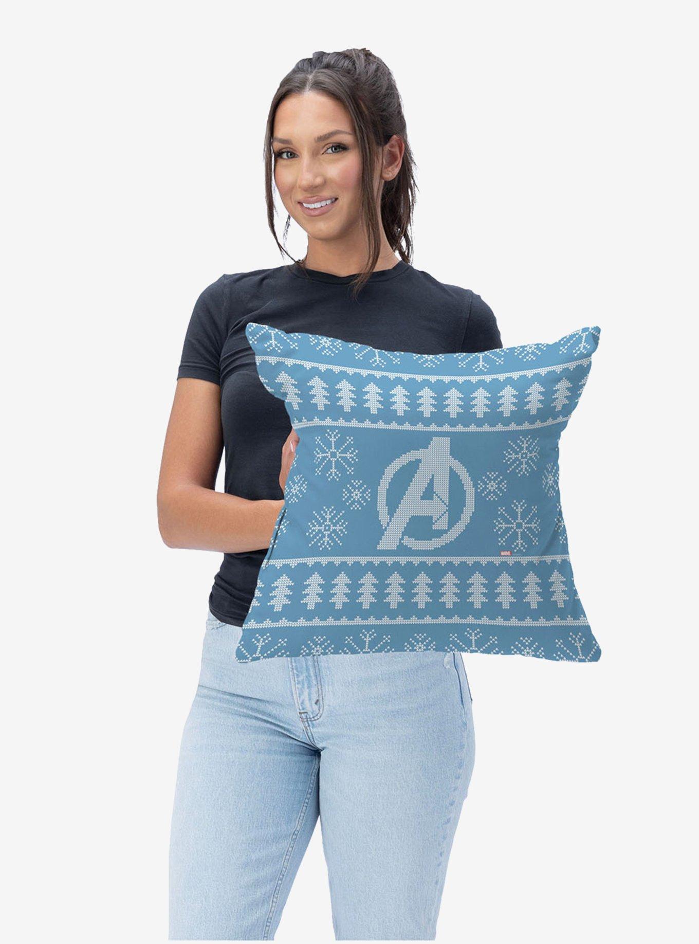 Marvel Avengers Sweater Throw Pillow, , alternate