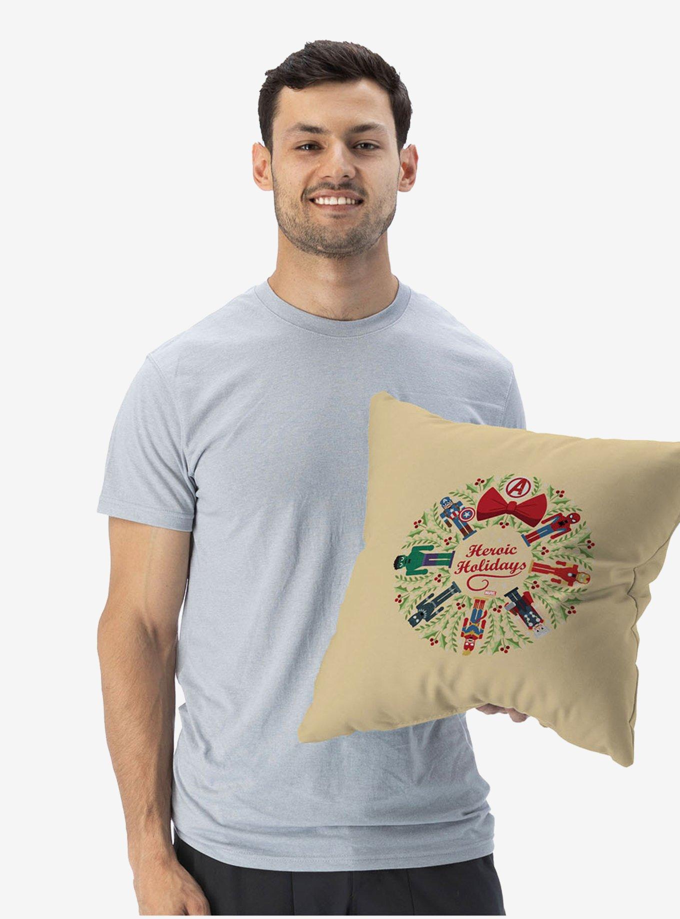 Marvel Avengers Heroic Holiday Throw Pillow, , alternate