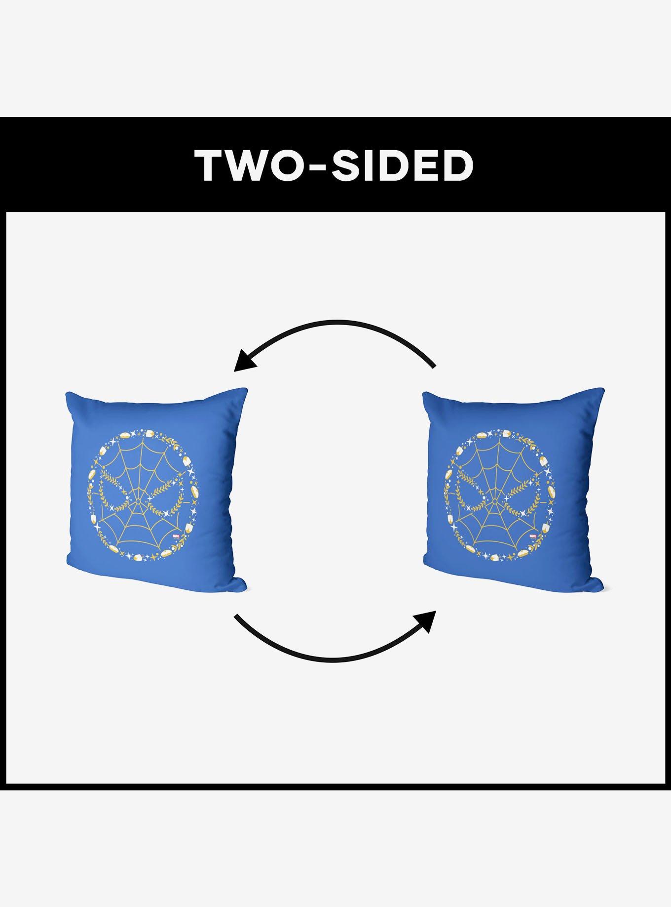 Marvel Spider-Man Spidey Hanukkah Throw Pillow, , alternate