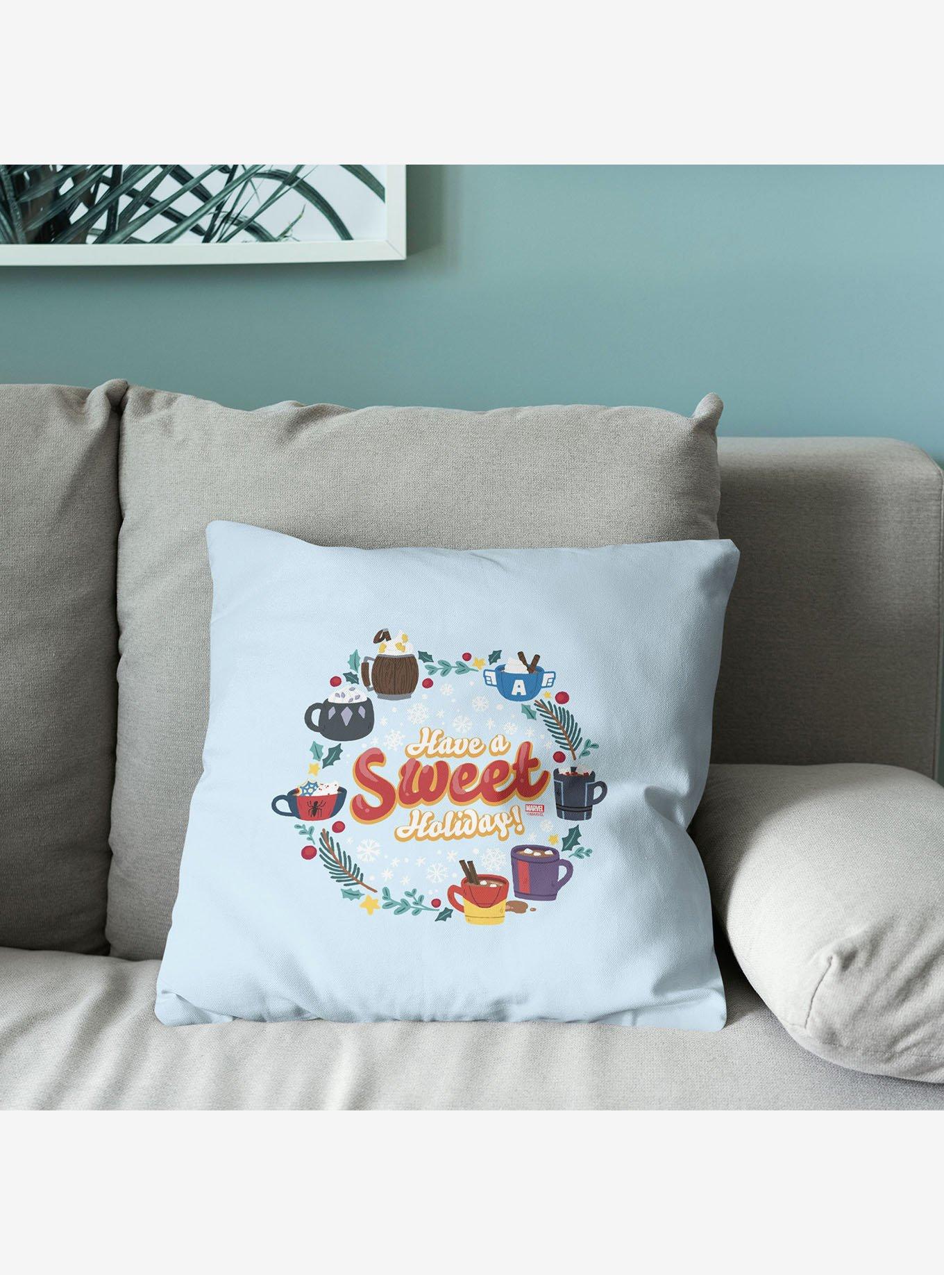 Marvel Avengers Sweet Holiday Throw Pillow, , alternate