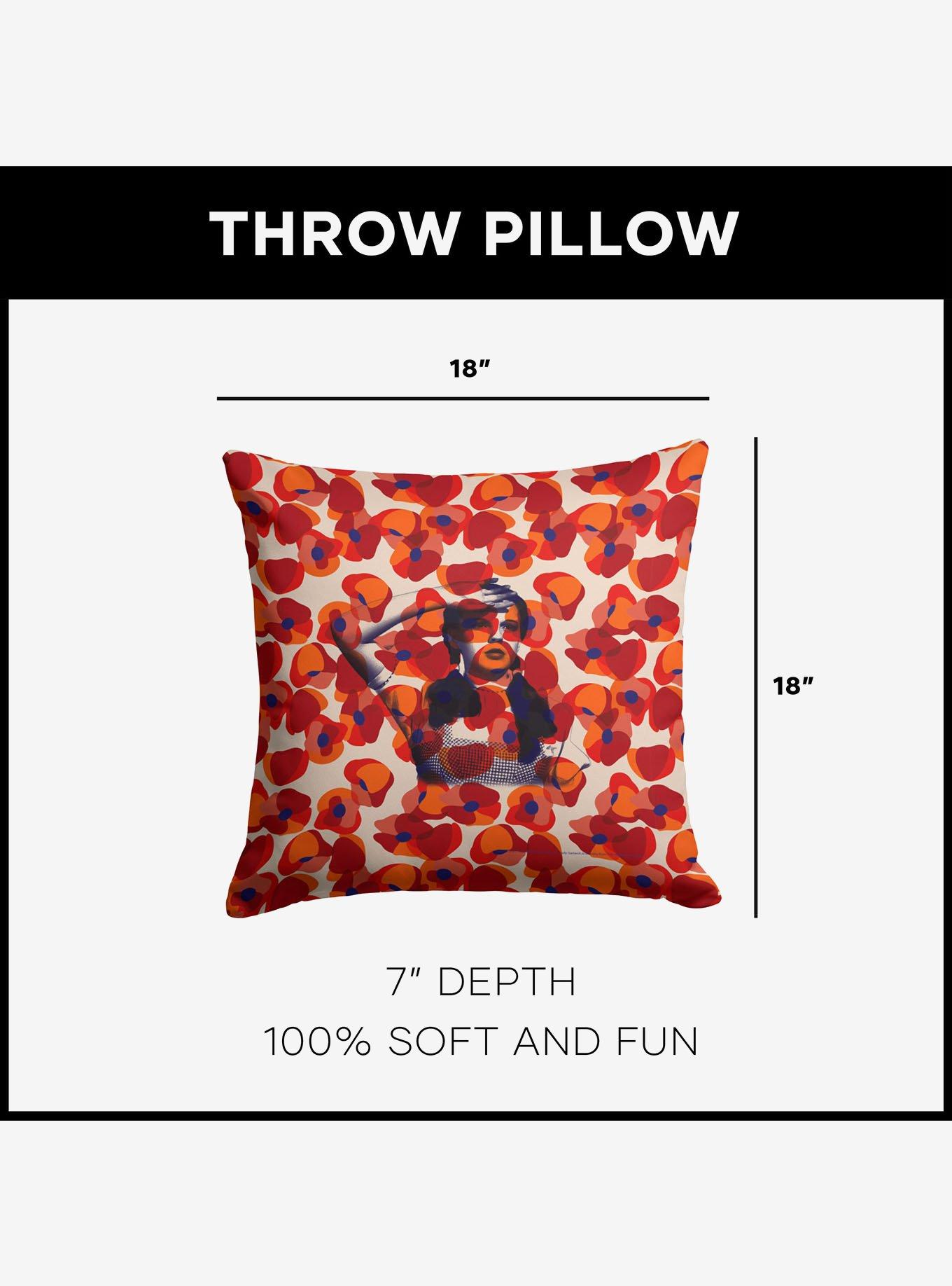The Wizard of Oz Floral Exploration Throw Pillow, , alternate