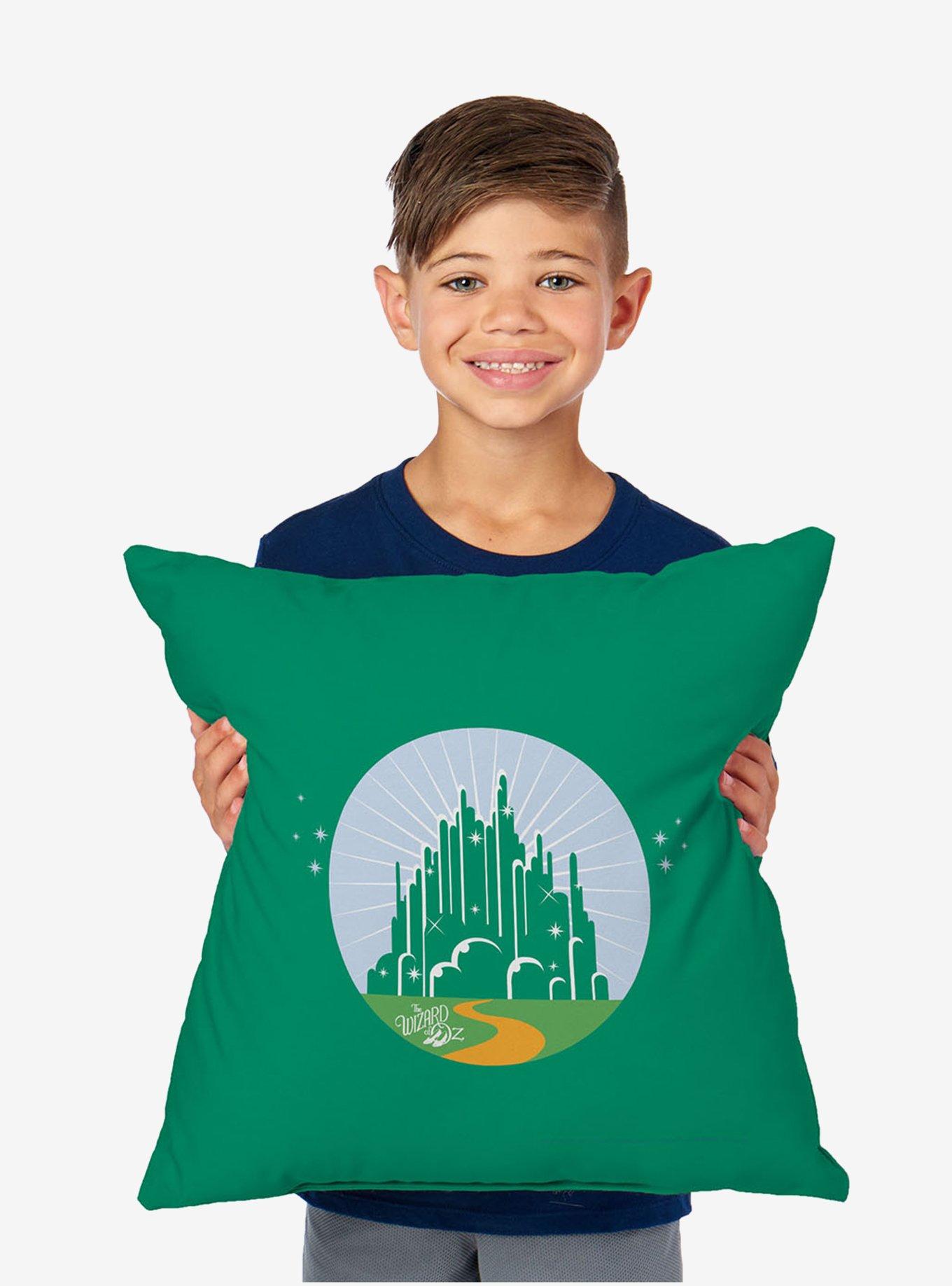 The Wizard of Oz Green City Throw Pillow, , alternate