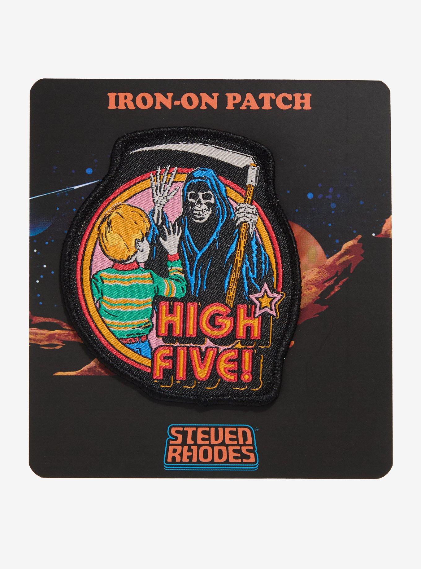Steven Rhodes Reaper High Five Patch, , hi-res