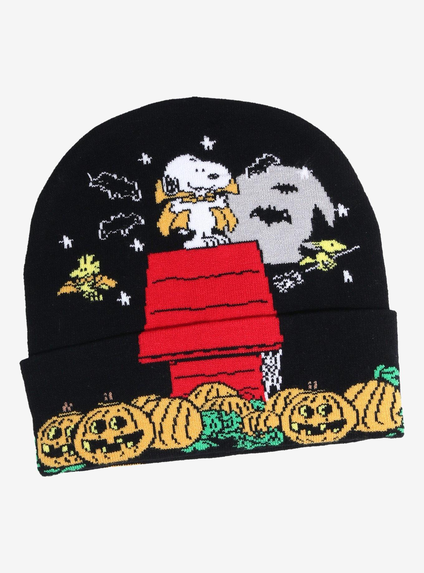 Peanuts Snoopy Pumpkin Patch Beanie, , hi-res