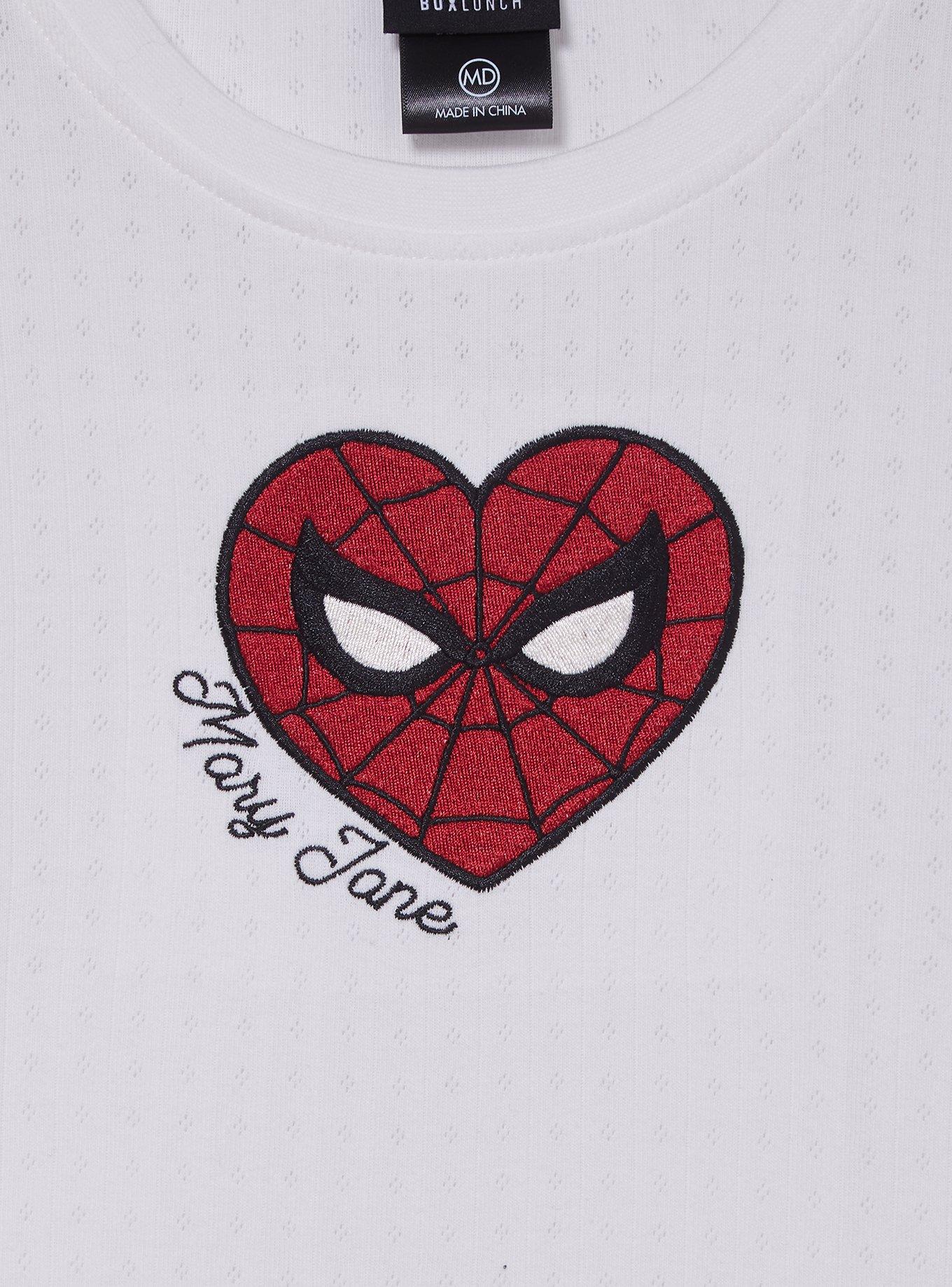 Marvel Spider-Man Pointelle Long-Sleeve T-Shirt, MULTI, alternate