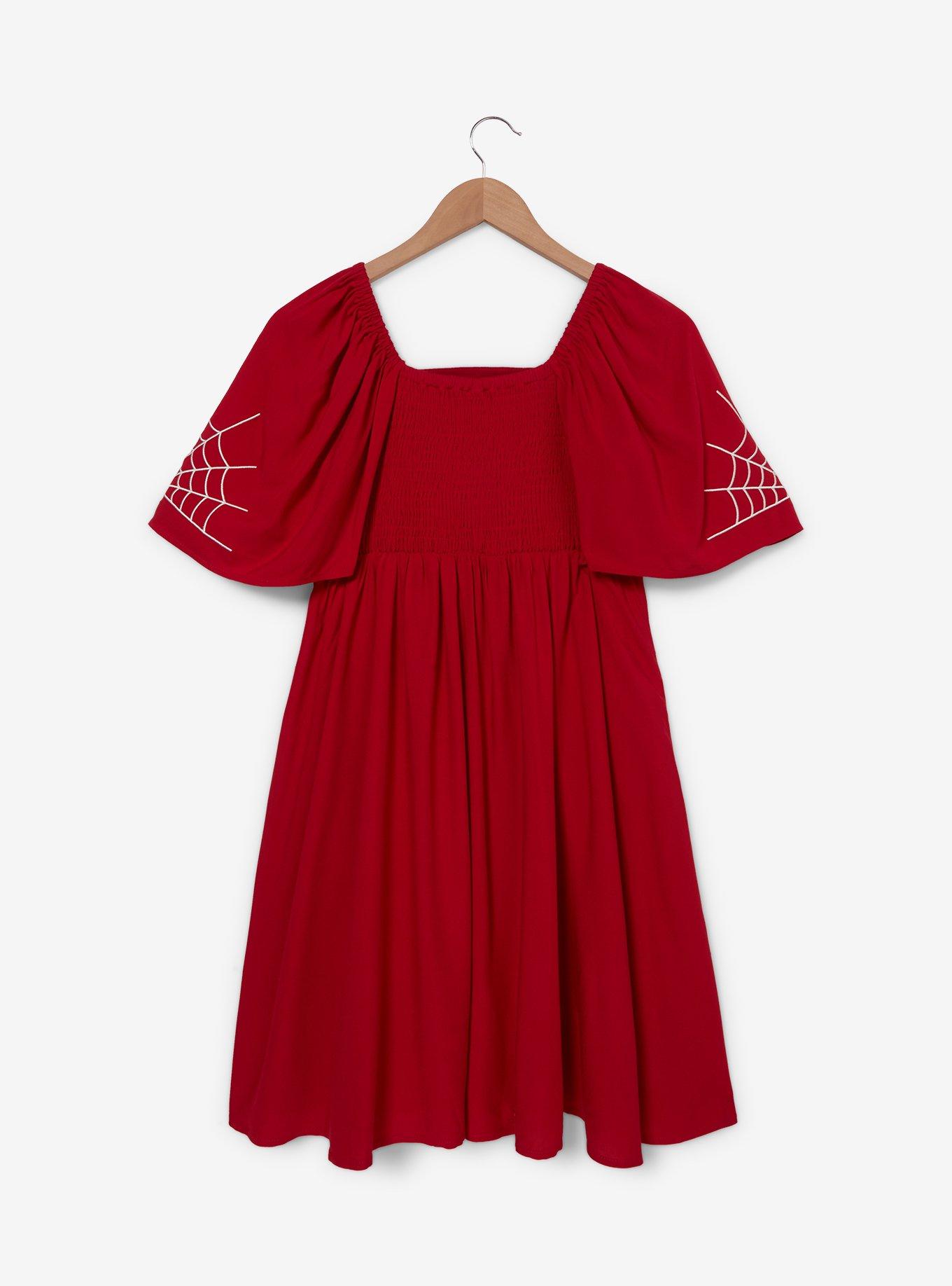 Marvel Spider-Man Heart Mask Smock Dress, , hi-res