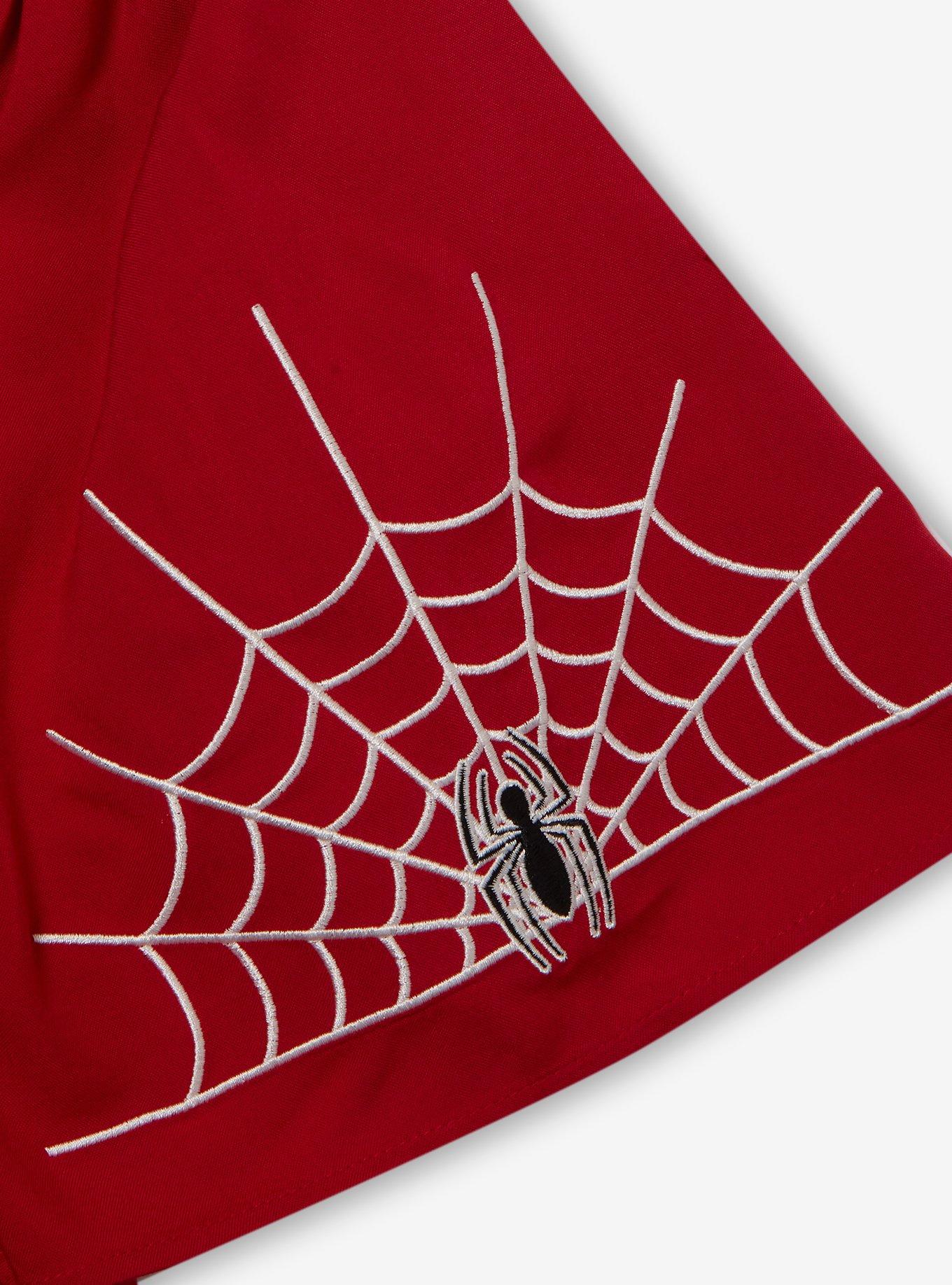 Marvel Spider-Man Heart Mask Smock Dress, MULTI, alternate