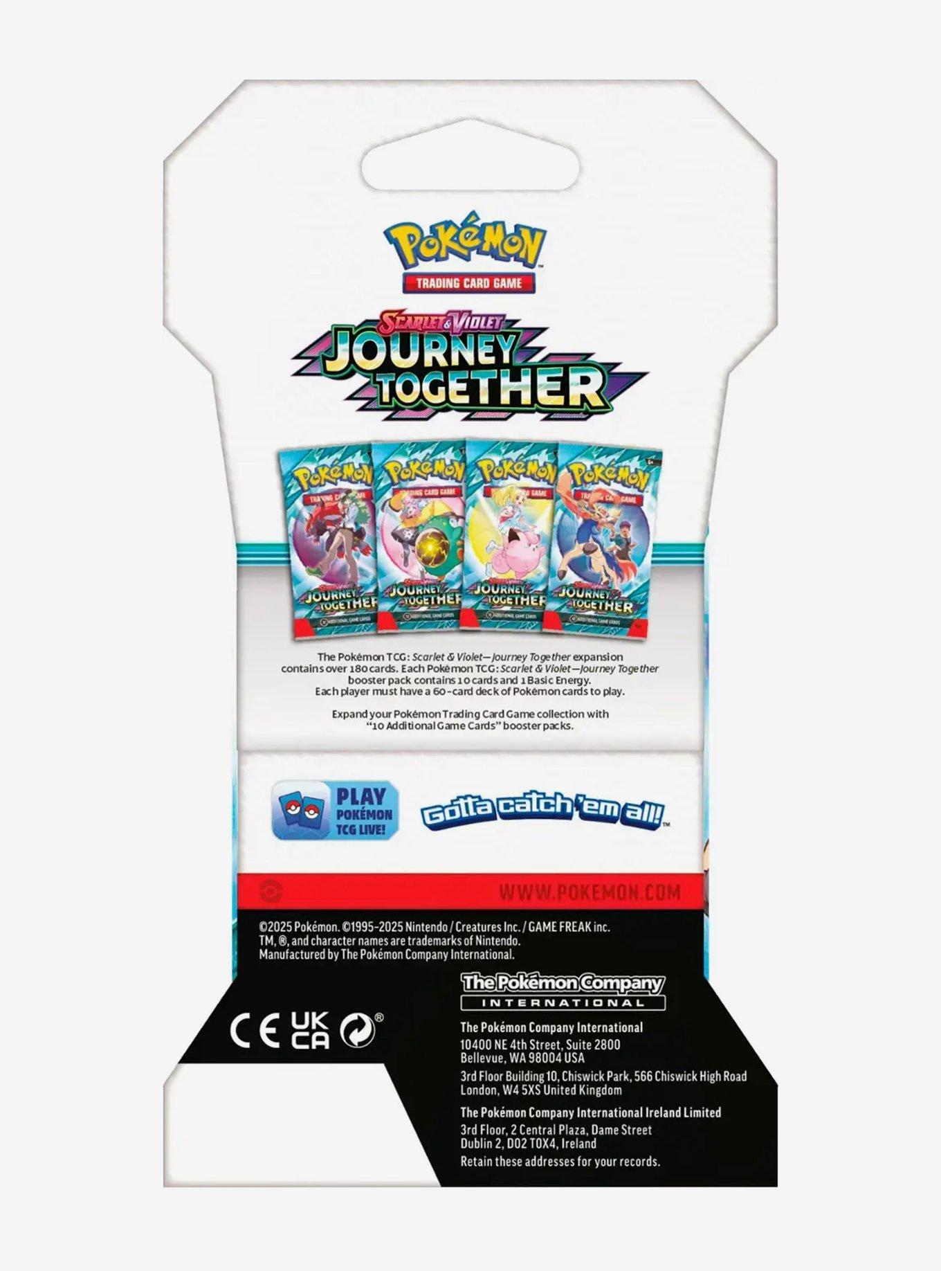 Pokémon Trading Card Game Scarlet & Violet Journey Together Booster Pack, , alternate