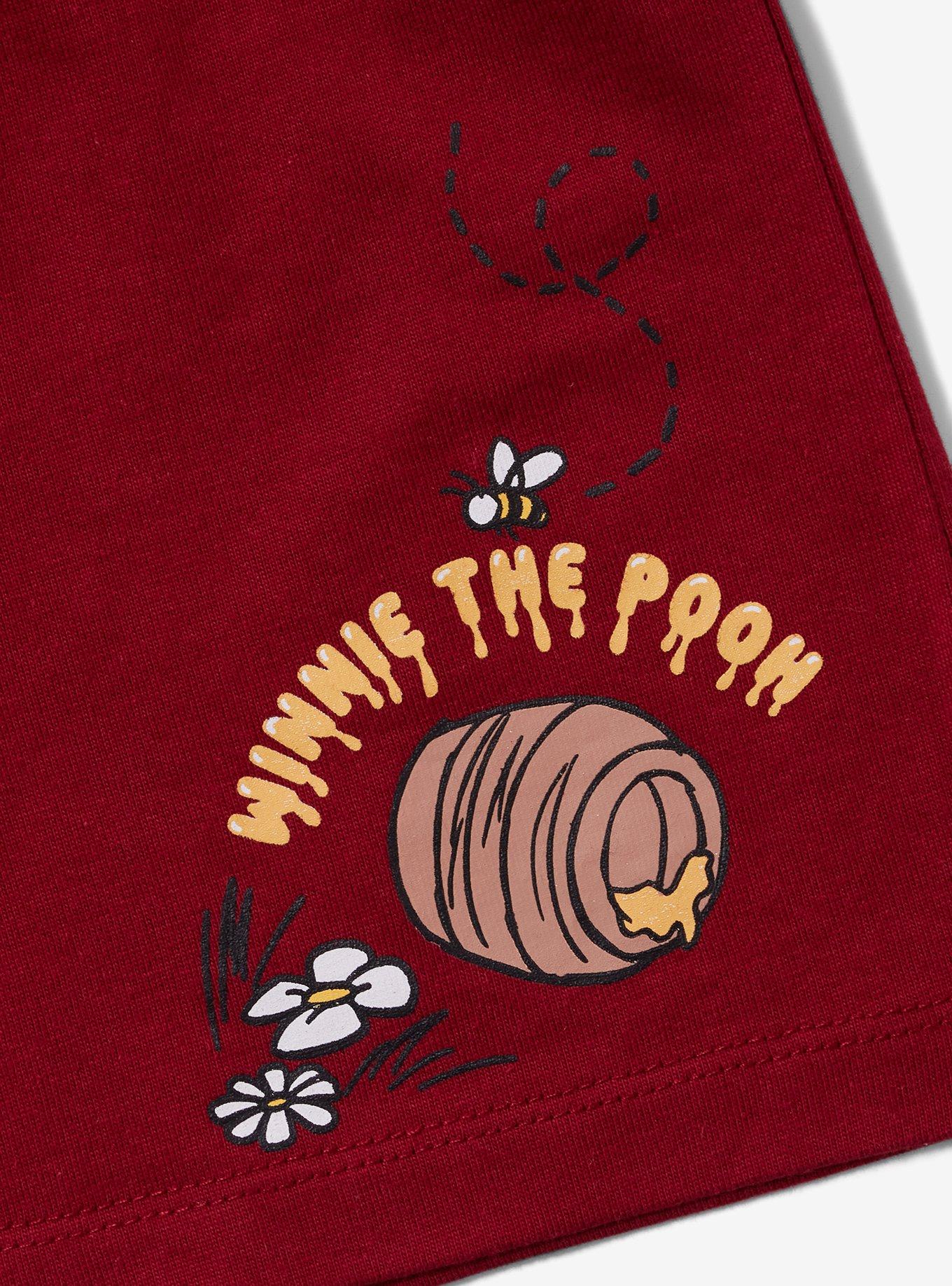Disney Winnie the Pooh Floral Toddler Long Sleeve T-Shirt & Shorts - BoxLunch Exclusive, , alternate