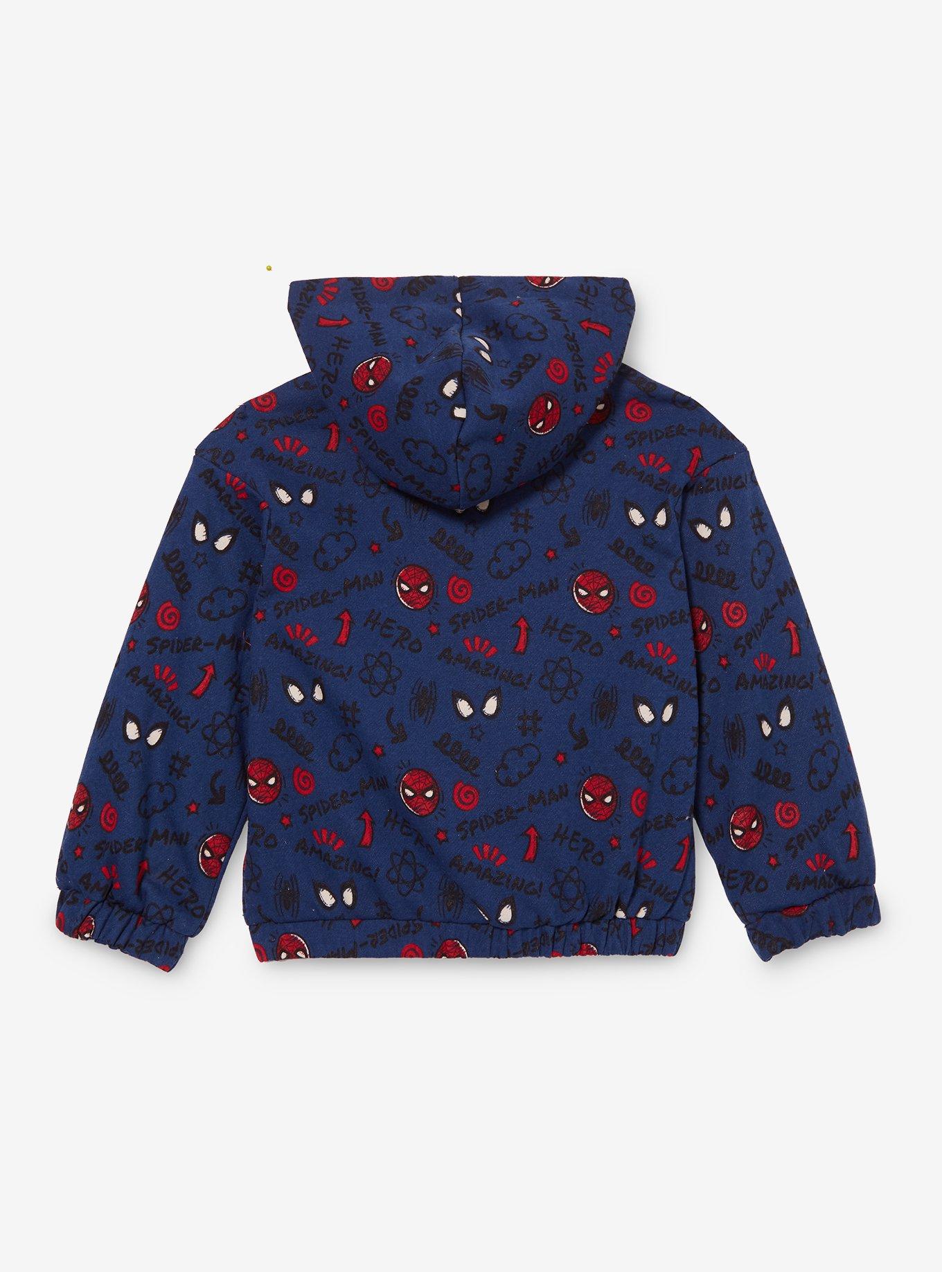 Marvel Spider-Man Suit Reversible Toddler Jacket - BoxLunch Exclusive