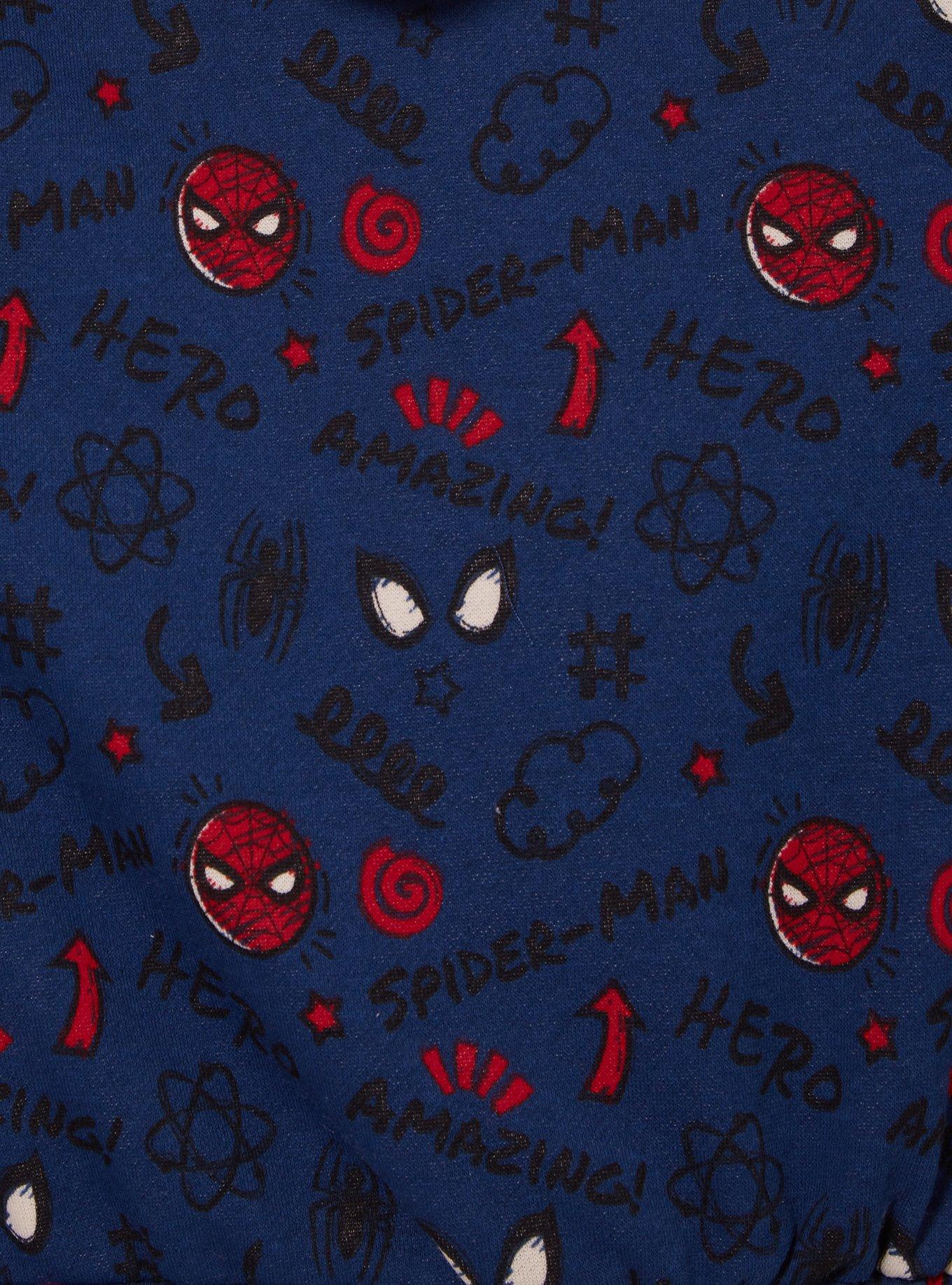 Marvel Spider-Man Suit Reversible Toddler Jacket - BoxLunch Exclusive, BLUE, alternate