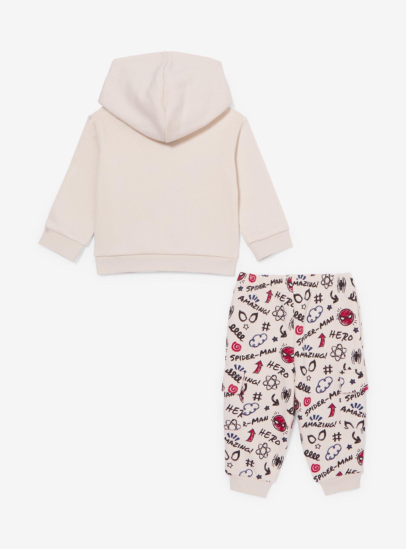 Marvel Spider-Man Infant Hoodie and Pants Set — BoxLunch Exclusive, , hi-res