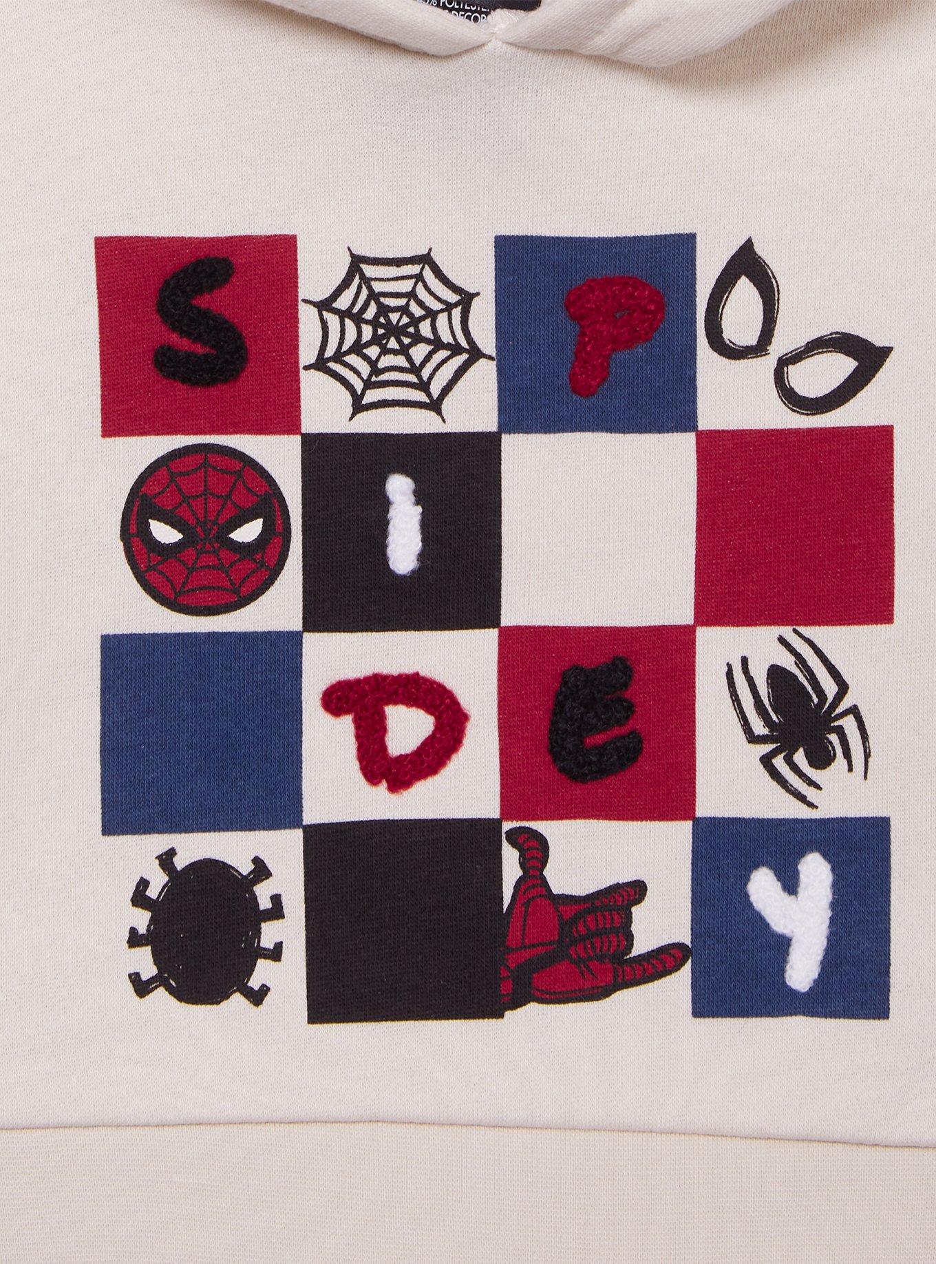 Marvel Spider-Man Infant Hoodie and Pants Set — BoxLunch Exclusive, RED, alternate