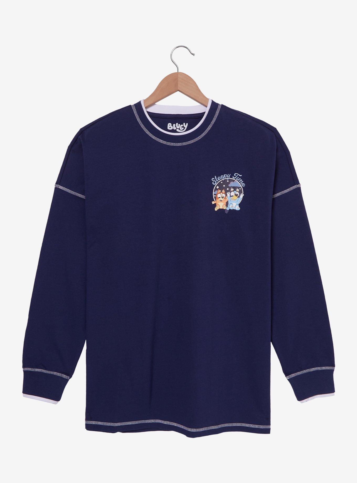 Bluey Bingo & Sleepy Time Long Sleeve T-Shirt - BoxLunch Exclusive
