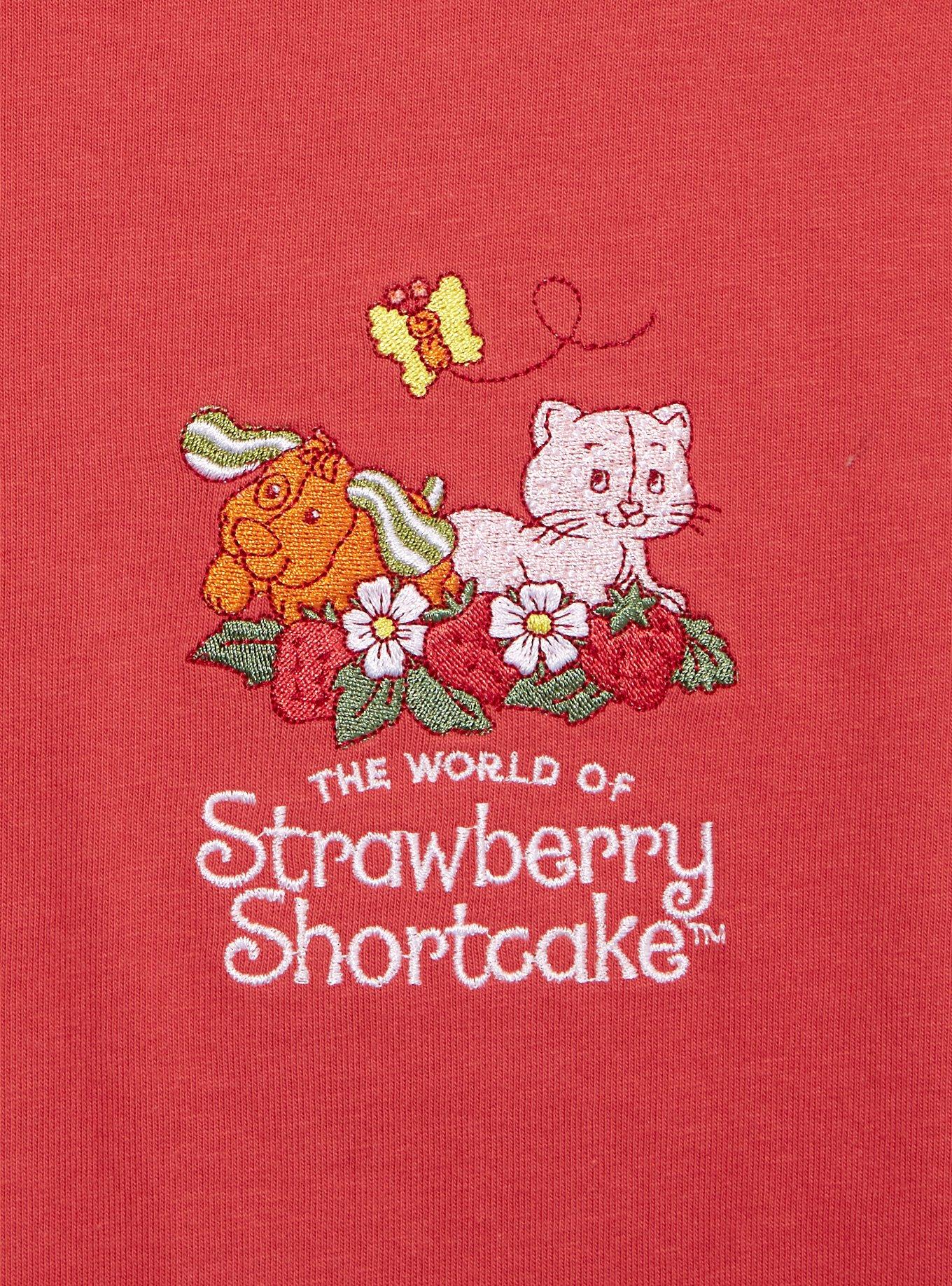 Strawberry Shortcake Group Portrait Long Sleeve T-Shirt - BoxLunch Exclusive, PINK, alternate