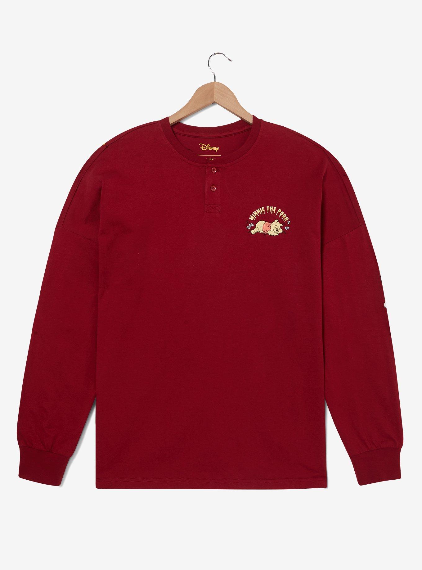 Disney Winnie the Pooh Oh Bother Long Sleeve Jersey — BoxLunch Exclusive, , hi-res