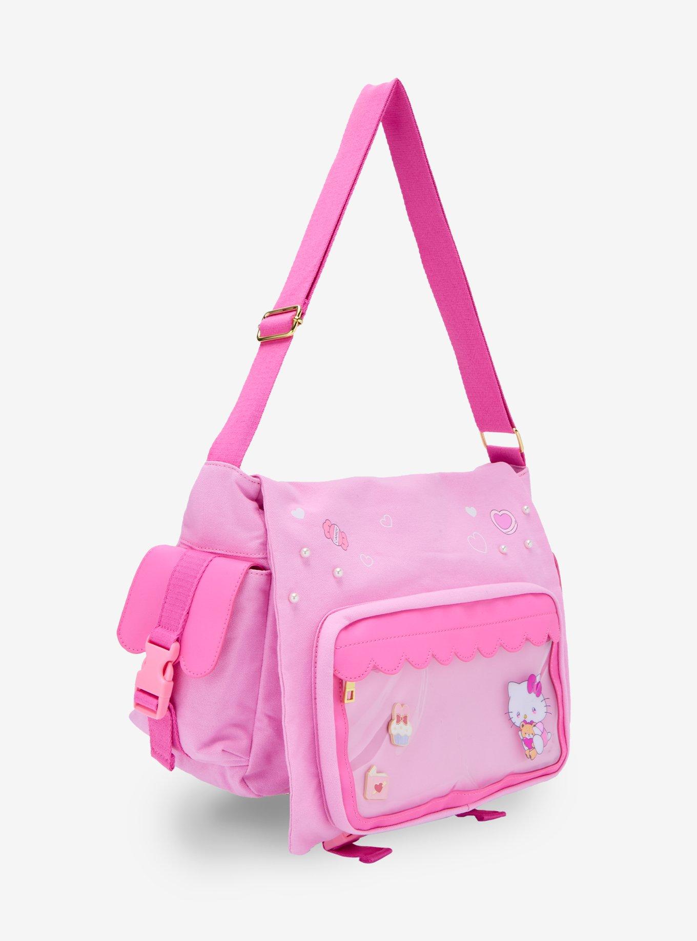 Hello Kitty Pin Collector Messenger Bag, , hi-res
