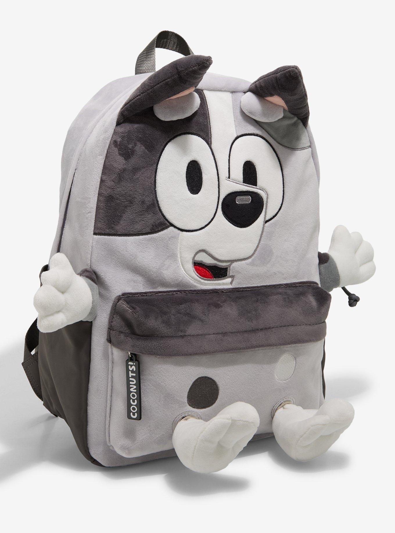 Bluey Muffin Fuzzy Figural Backpack, , hi-res