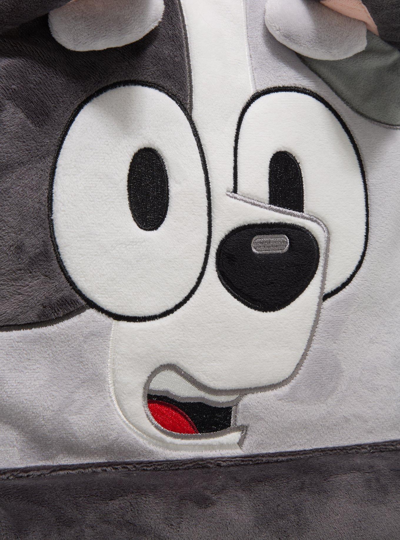 Bluey Muffin Fuzzy Figural Backpack