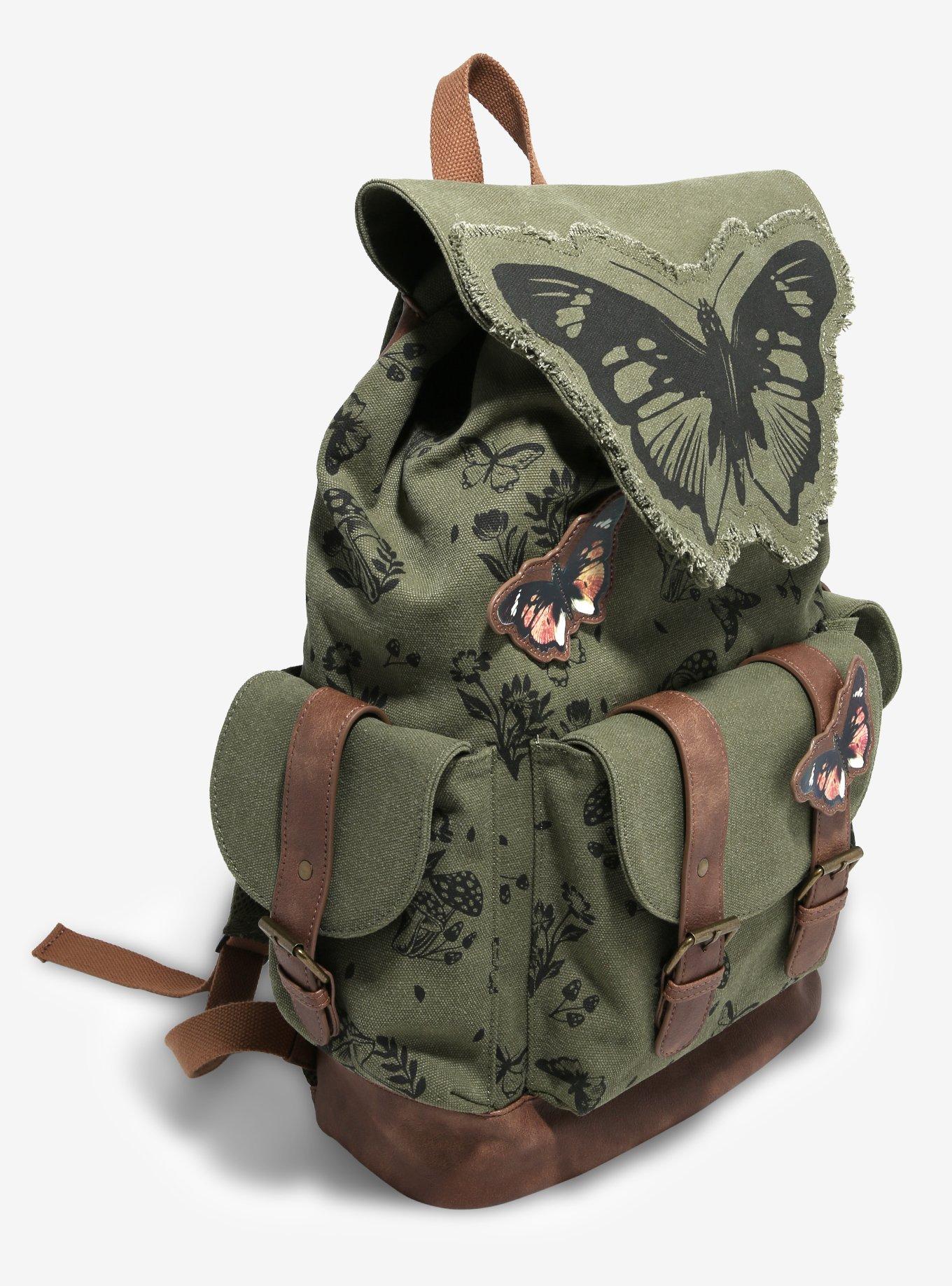 Butterfly Slouch Backpack, , hi-res