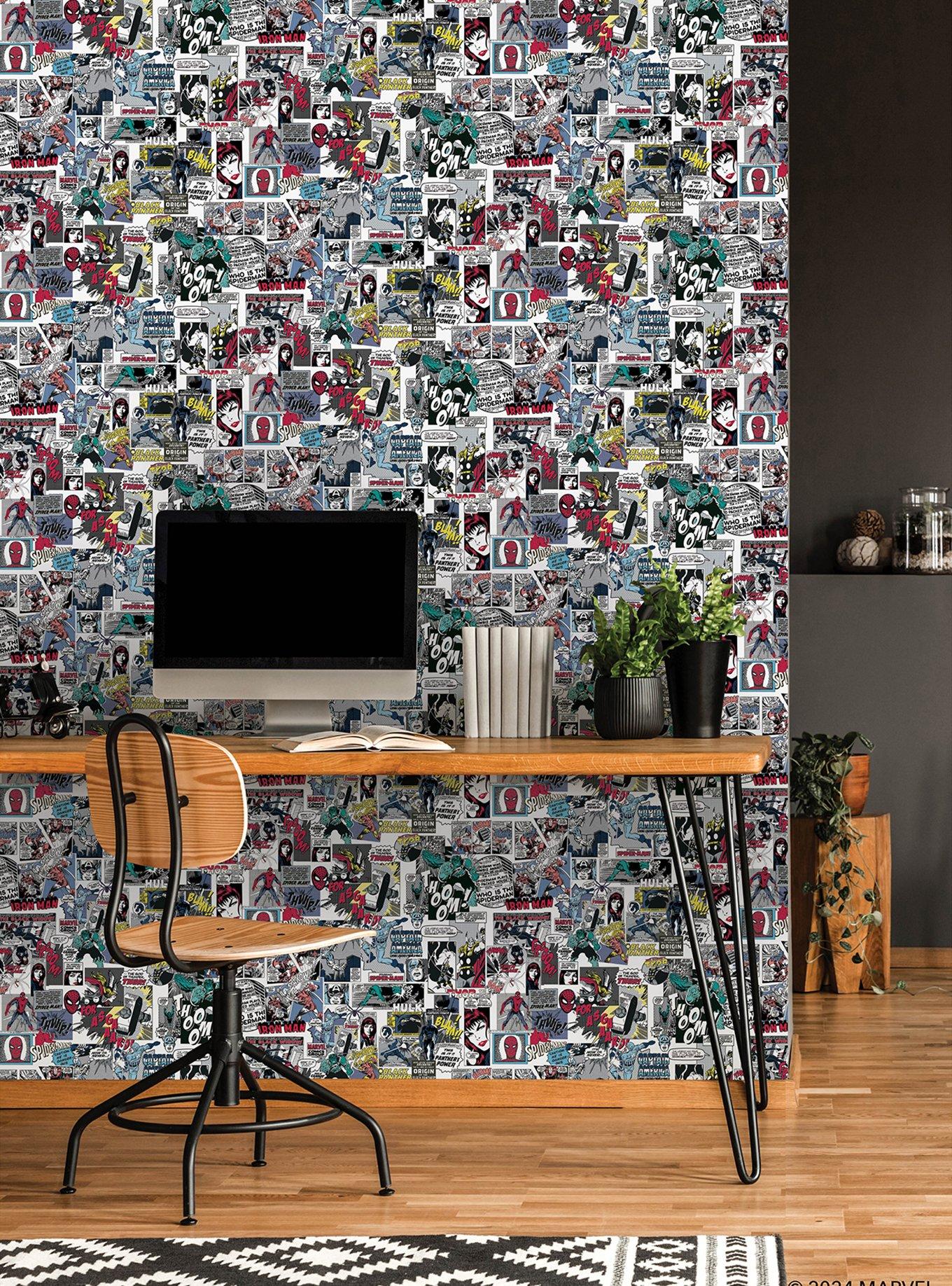 Marvel Classic Comics Peel & Stick Wallpaper, , alternate