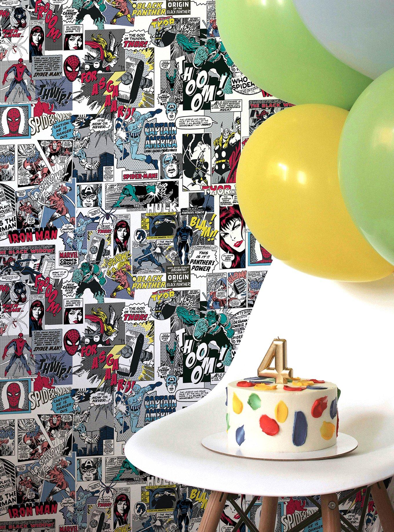 Marvel Classic Comics Peel & Stick Wallpaper, , alternate