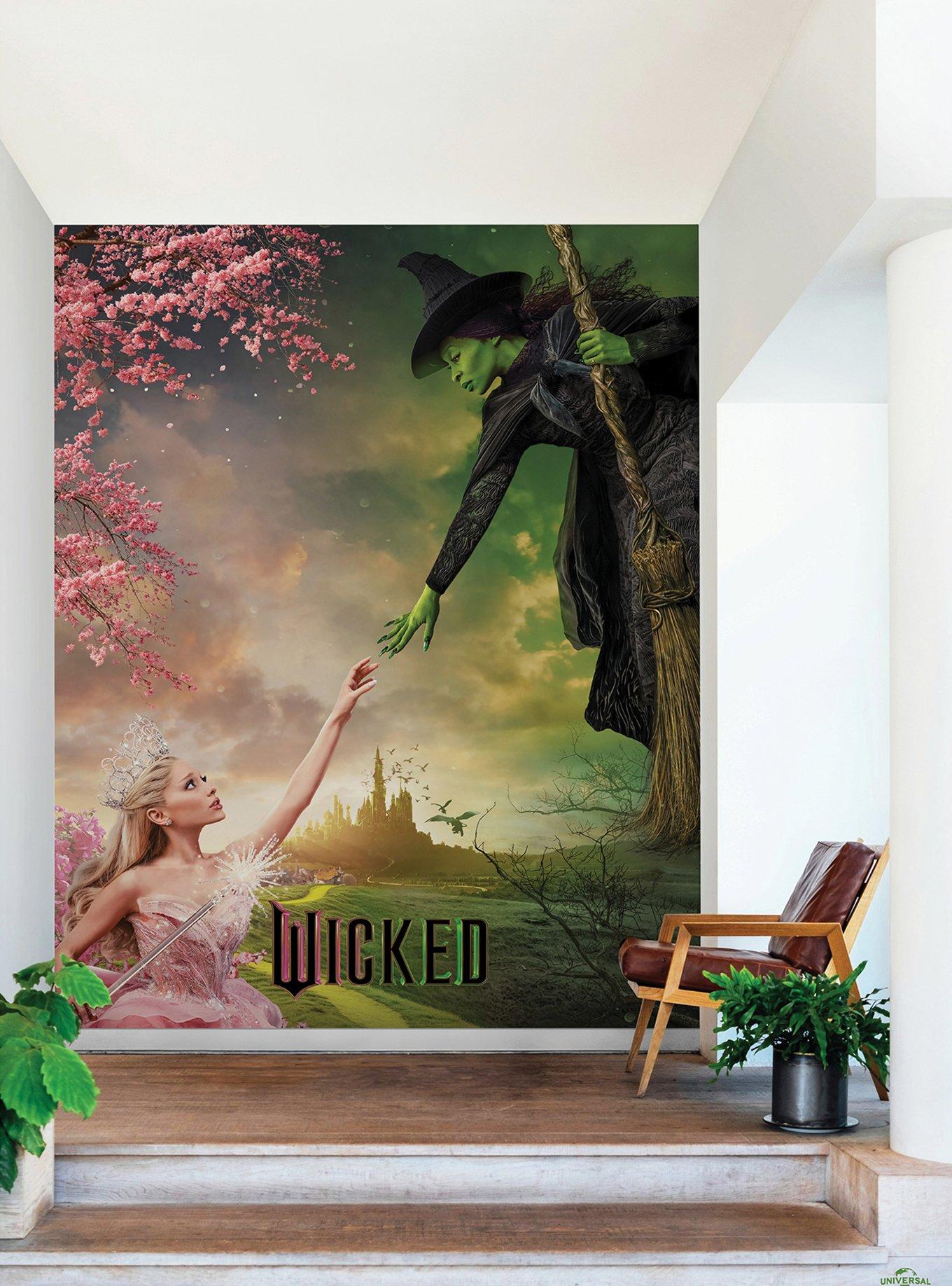 Wicked Elphaba and Glinda Peel & Stick Wall Mural, , alternate