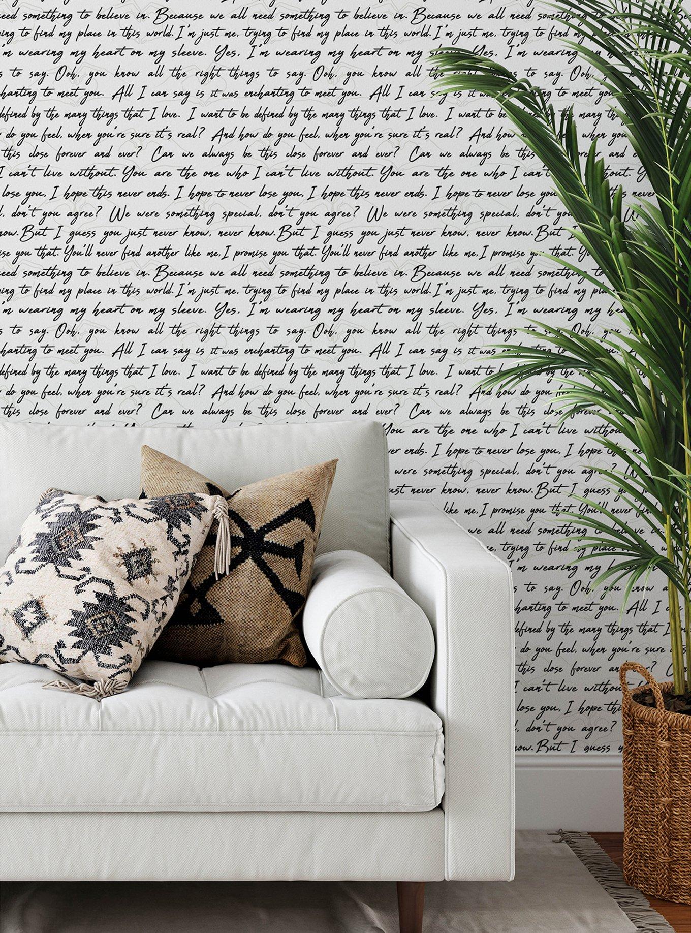 Love Letters Ink Peel & Stick Wallpaper