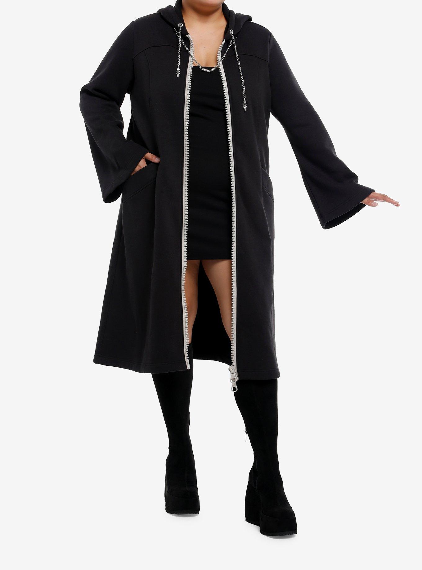Her Universe Disney Kingdom Hearts Organization XIII Hooded Coat Plus Size, , hi-res