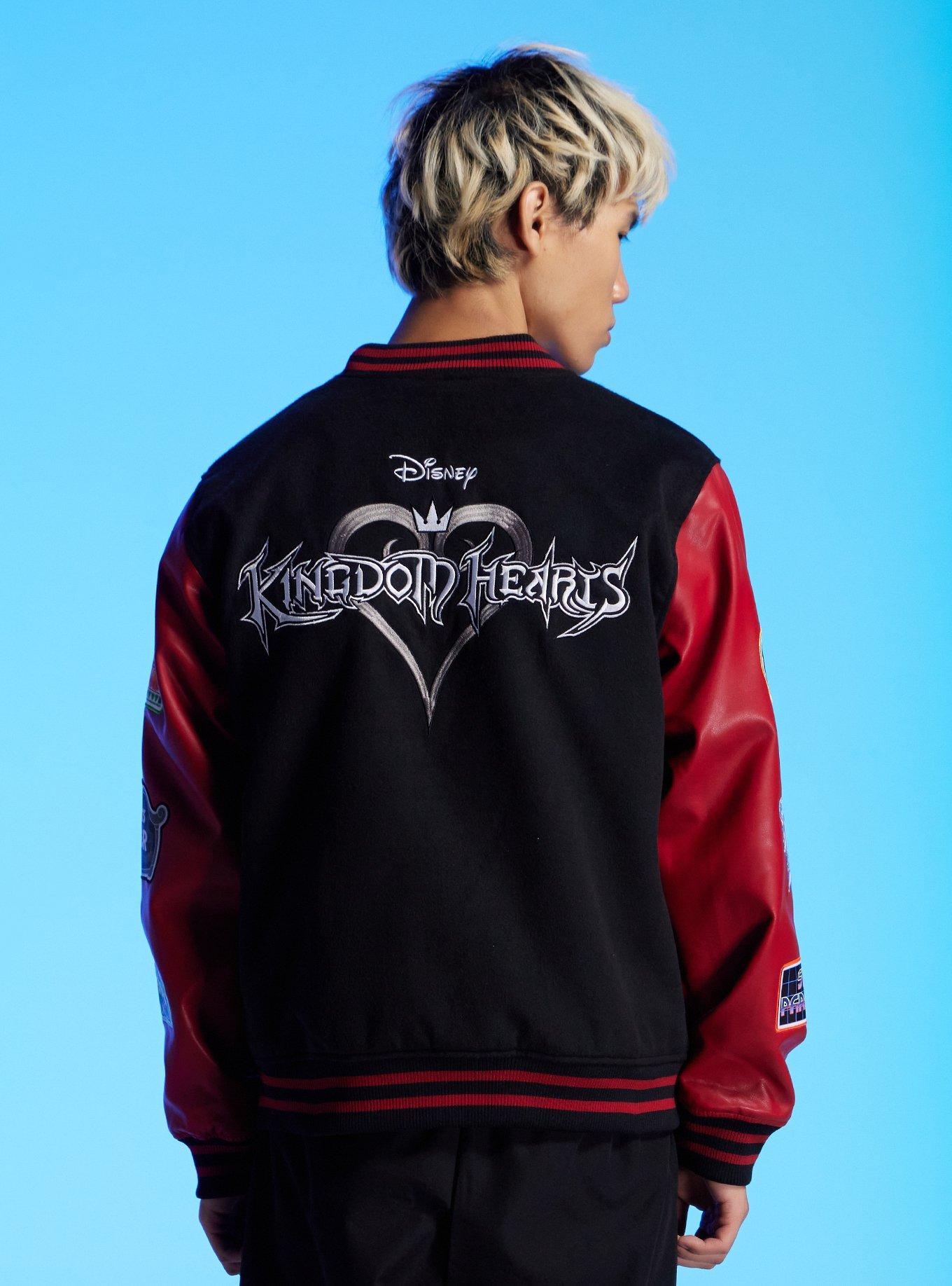 Our Universe Disney Kingdom Hearts Worlds Varsity Jacket, , hi-res