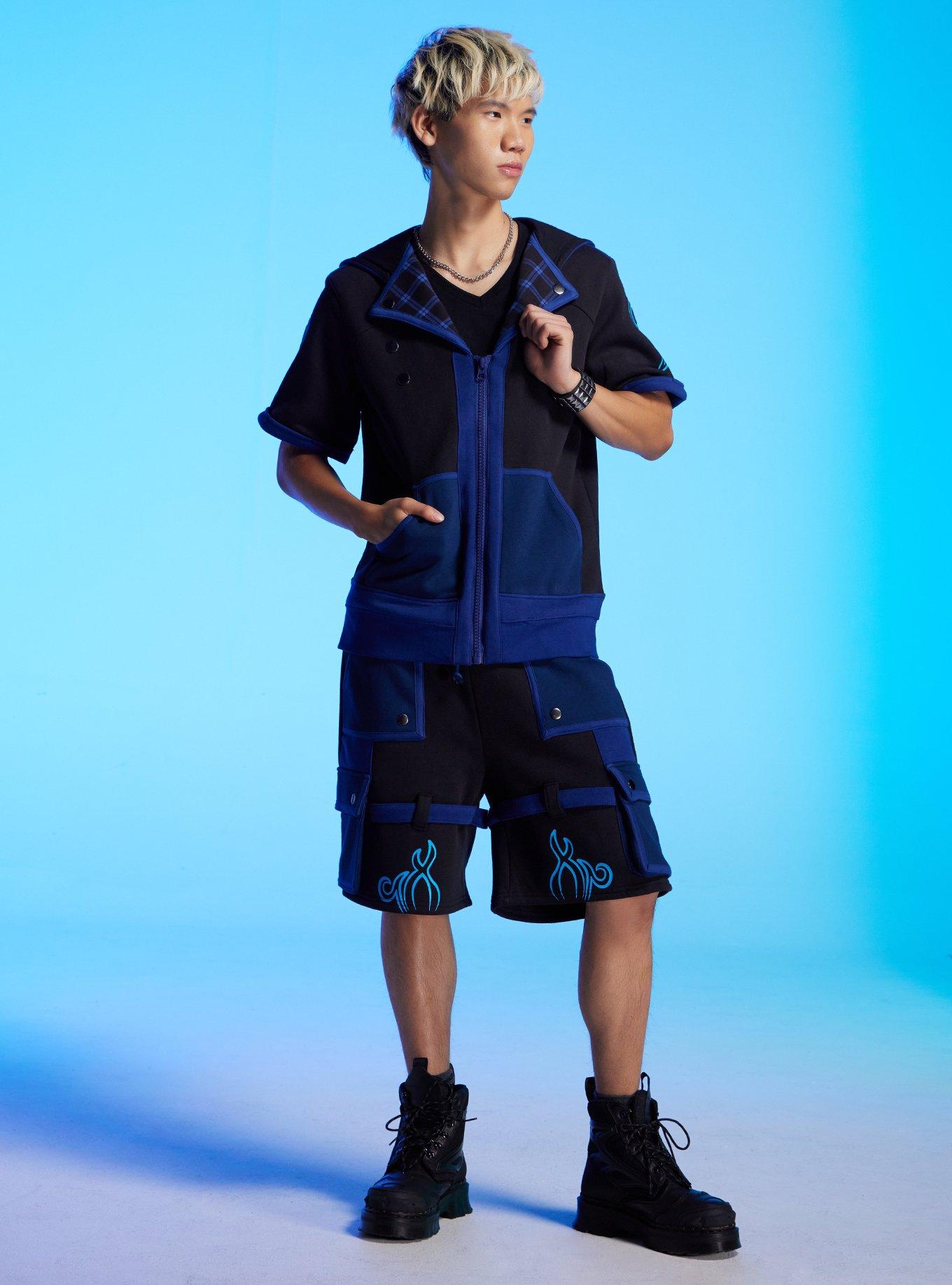 Our Universe Disney Kingdom Hearts Sora Rage Form Cargo Lounge Shorts, , hi-res