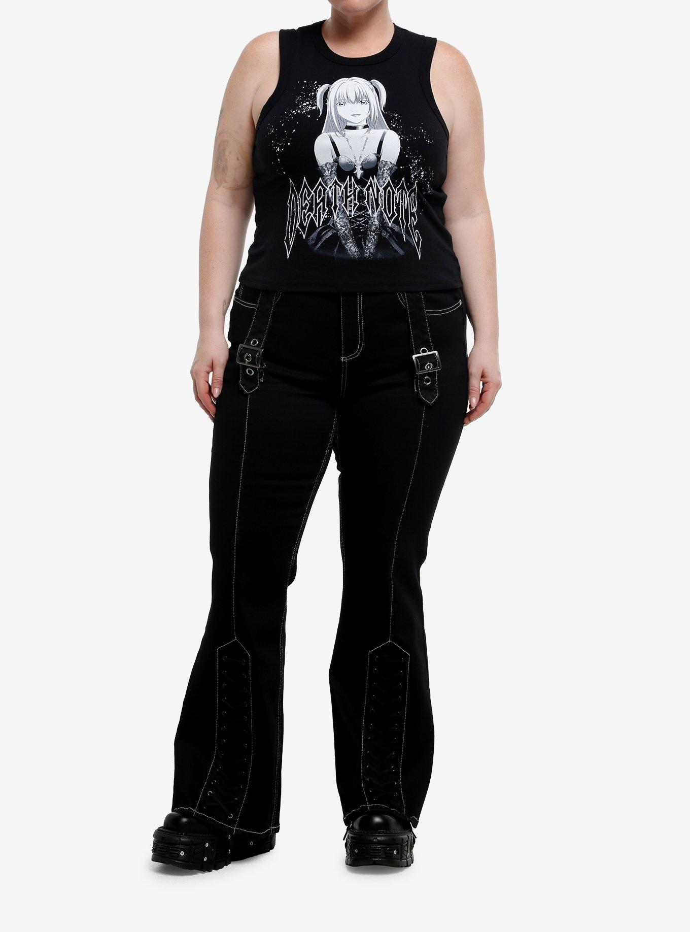 Death Note Misa Jumbo Print Girls Racerback Tank Top Plus Size, , hi-res