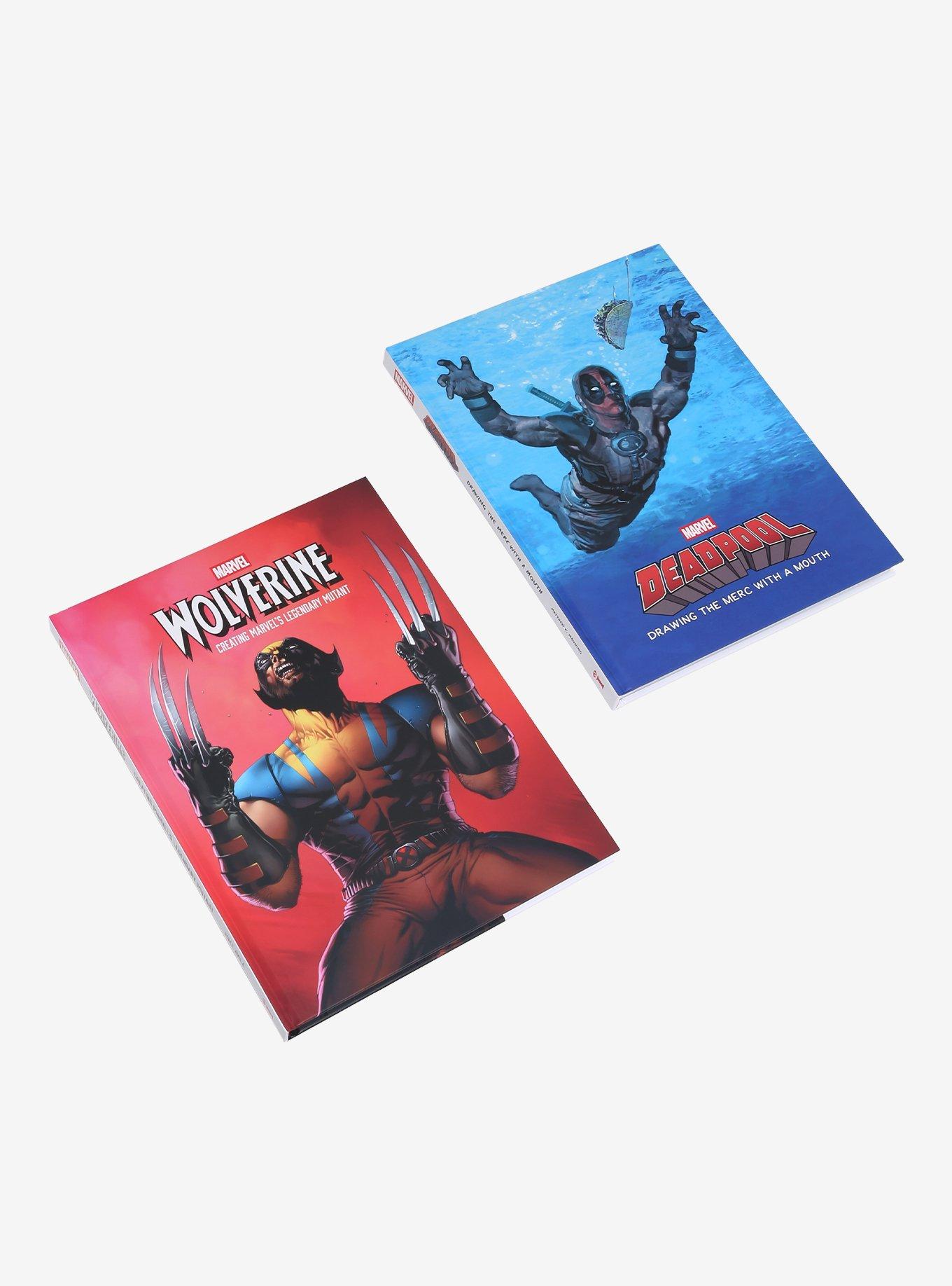 Marvel Deadpool & Wolverine Illustrated Book Set