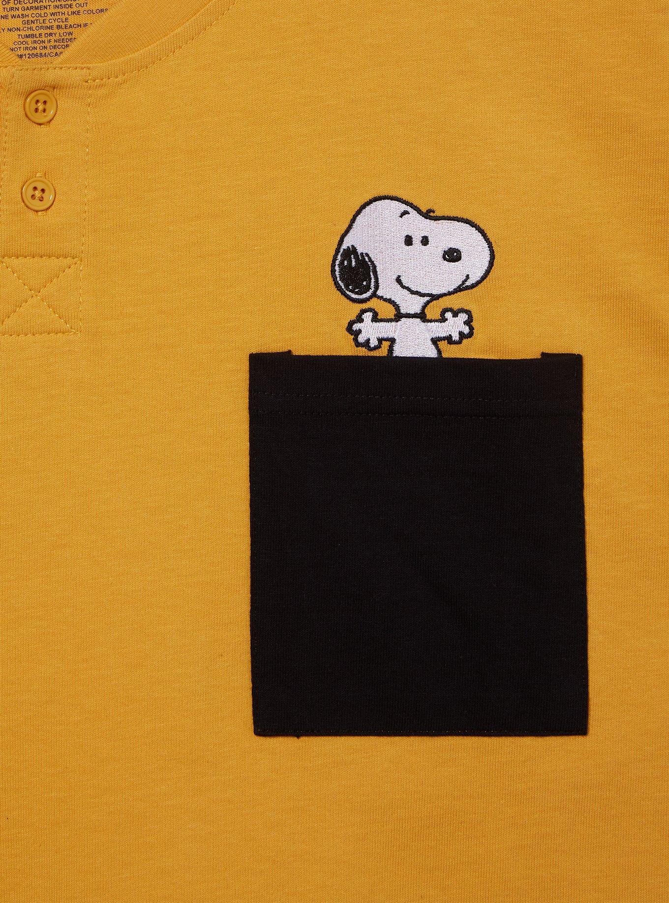 Peanuts Charlie Brown Pattern Long Sleeve T-Shirt - BoxLunch Exclusive