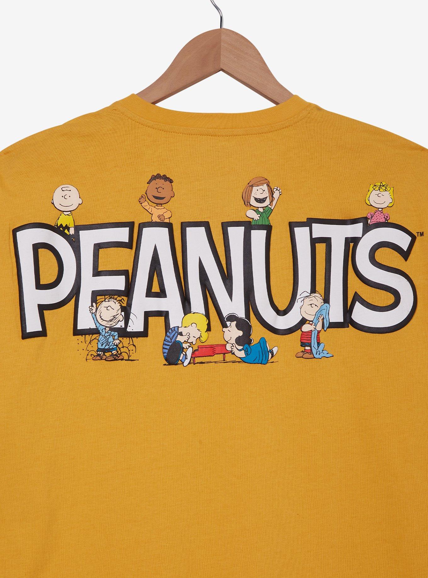 Peanuts Charlie Brown Pattern Long Sleeve T-Shirt - BoxLunch Exclusive, , alternate