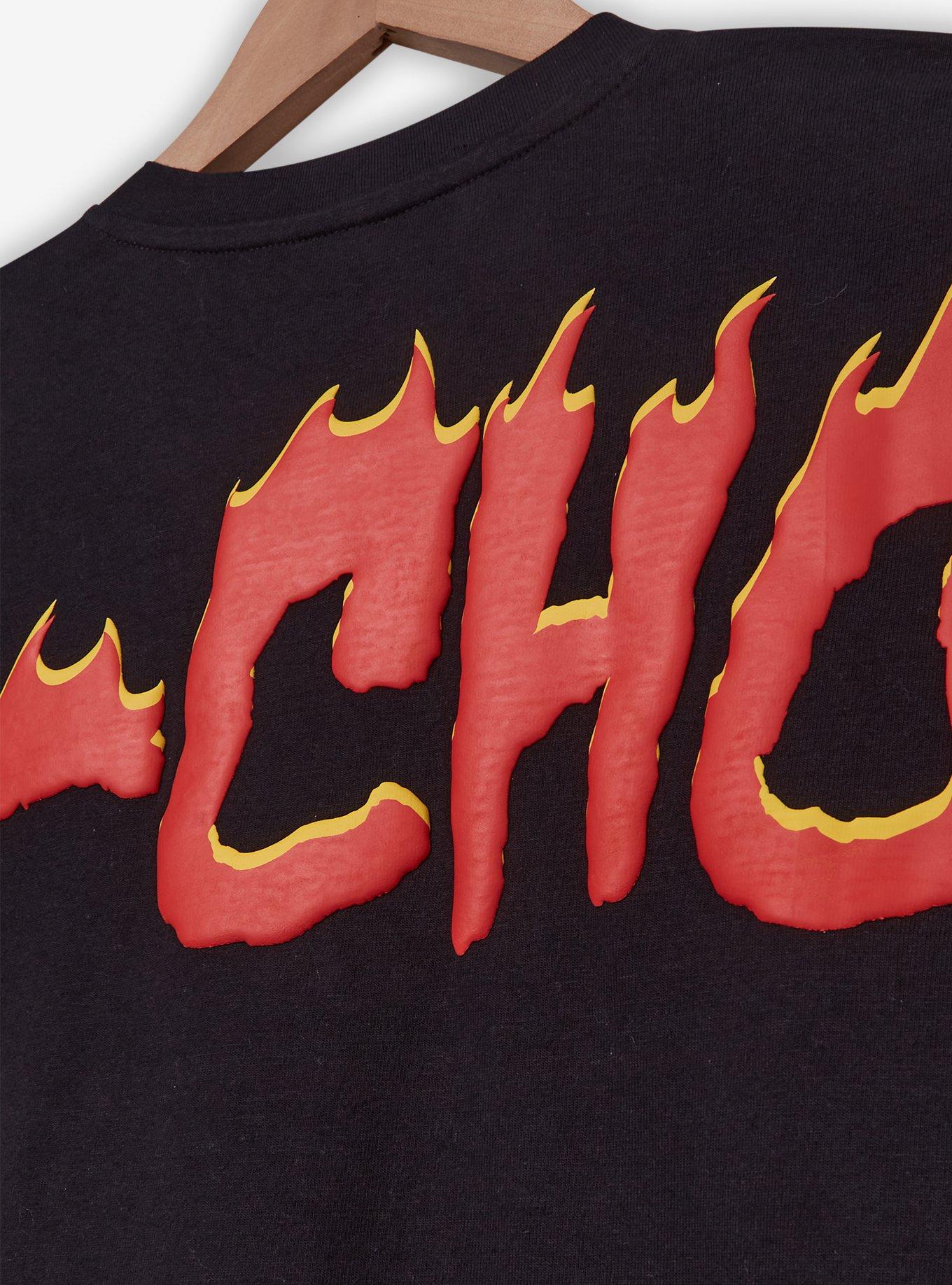 Disney Pixar Cars Lightning McQueen Flame Long Sleeve T-Shirt - BoxLunch Exclusive, RED, alternate